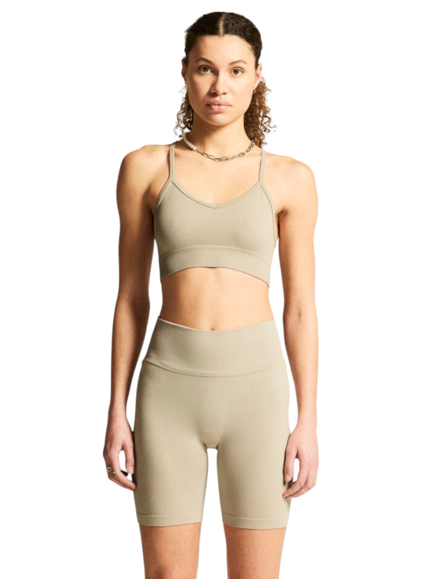 Craft Sport-BH Collective Rib Strap Sports Bra (Rippenstruktur, elastisches Material)