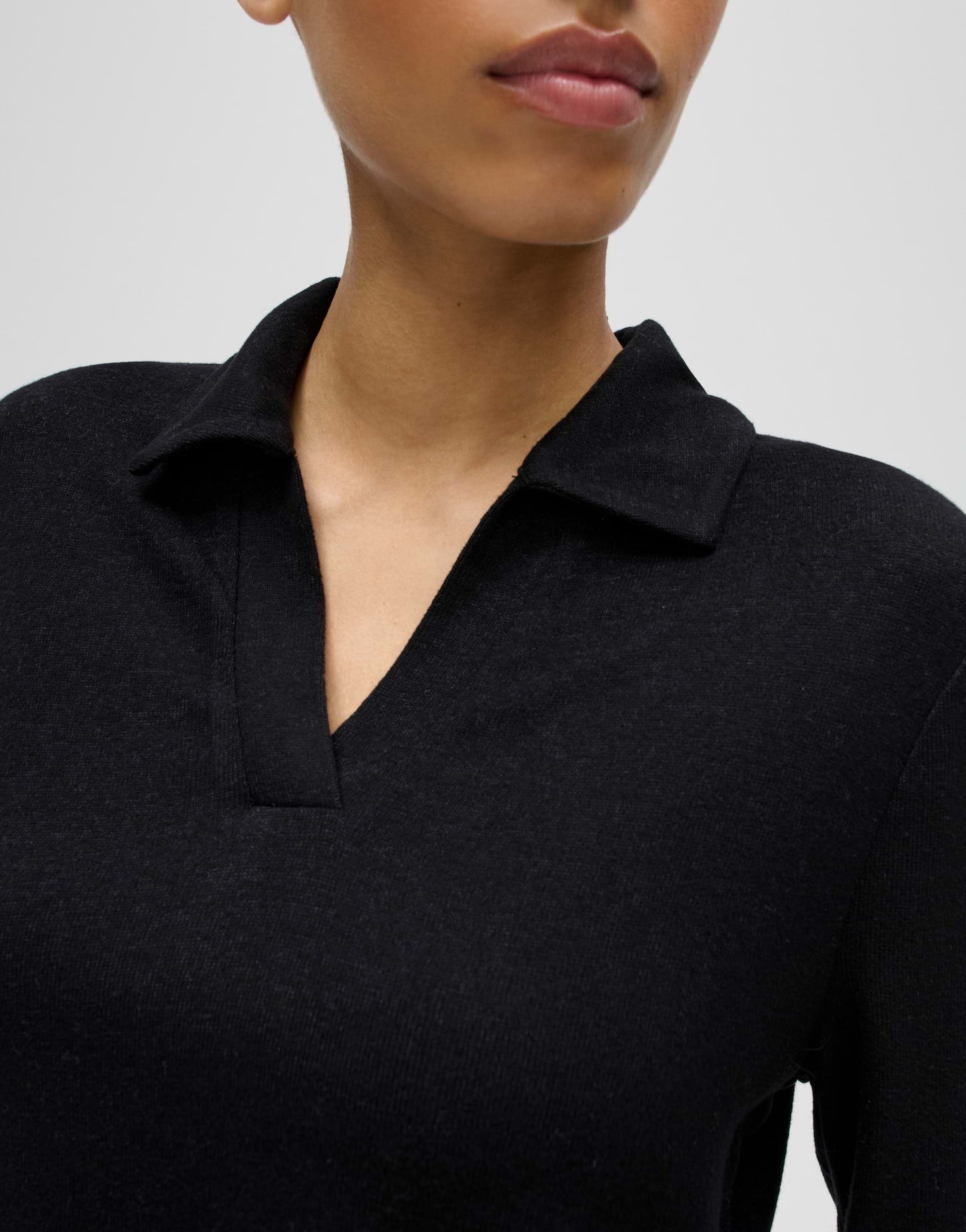 OPUS Poloshirt Poloshirt aus ECOVERO™ Viskosemix Slim Fit – Bild 4 von 5