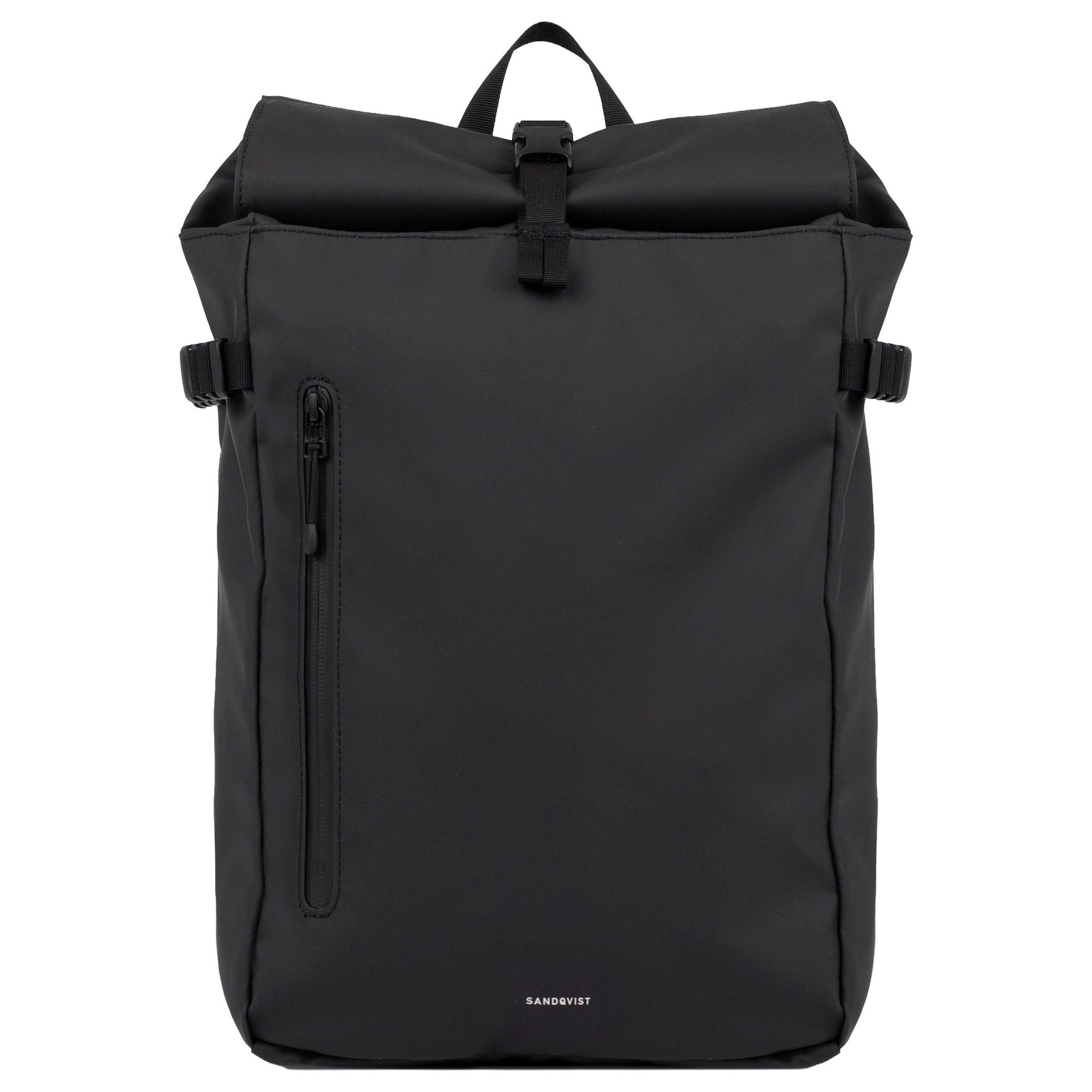 Sandqvist Rucksack Stream Slim Rolltop - Rucksack M 14" 60 cm (black)