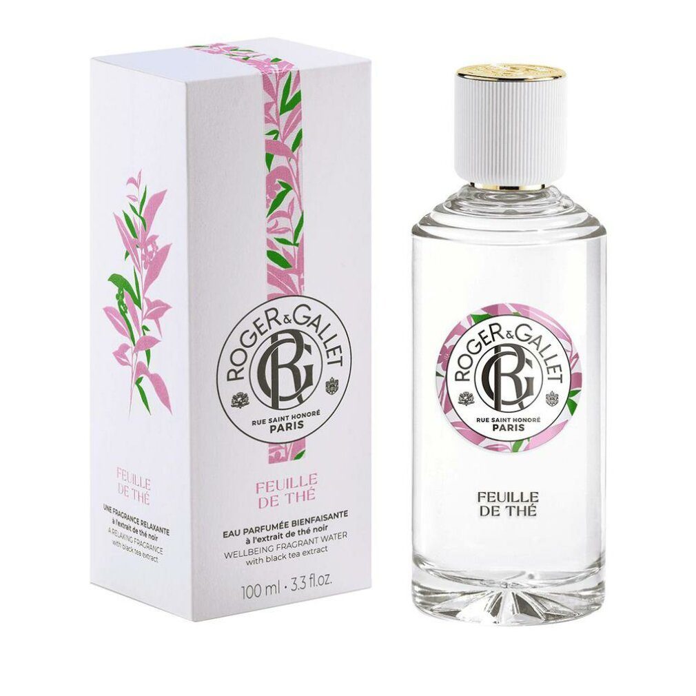 parfumante Parfum Eau GALLET ROGER DE bienfaisante 100 ml de & FEUILLE THÉ eau spray