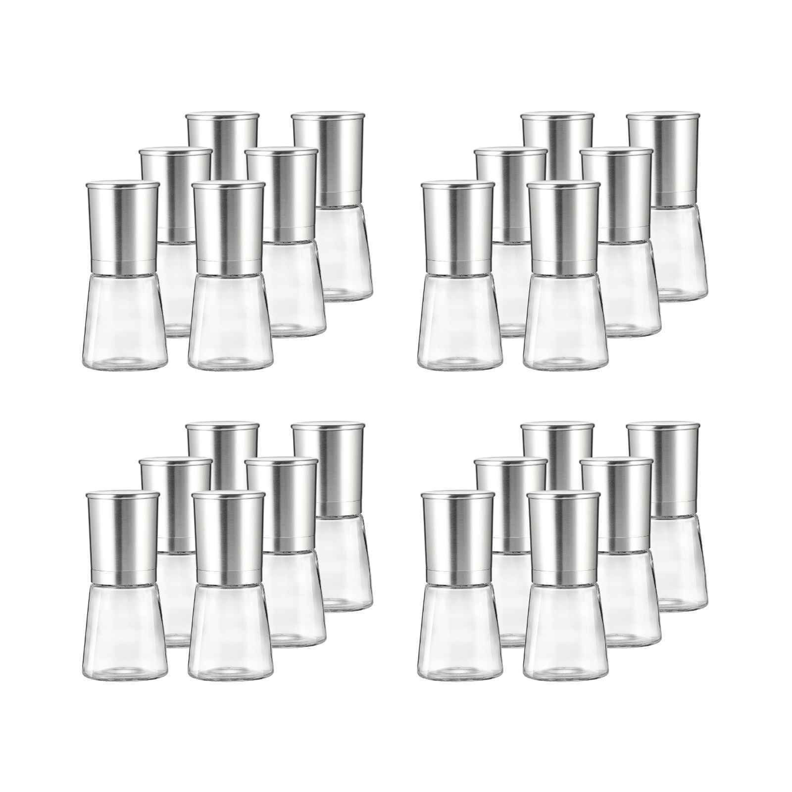 Ritzenhoff & Breker Salz- / Pfefferstreuer Basic Gewürzmühlenset 24-tlg., (12x Salzstreuer, 12x Pfefferstreuer, 24-tlg)