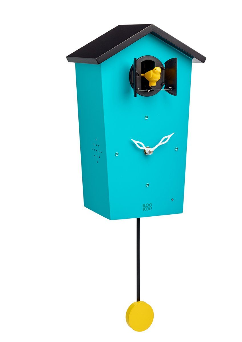 Petrol BirdHouse Pendelwanduhr KOOKOO