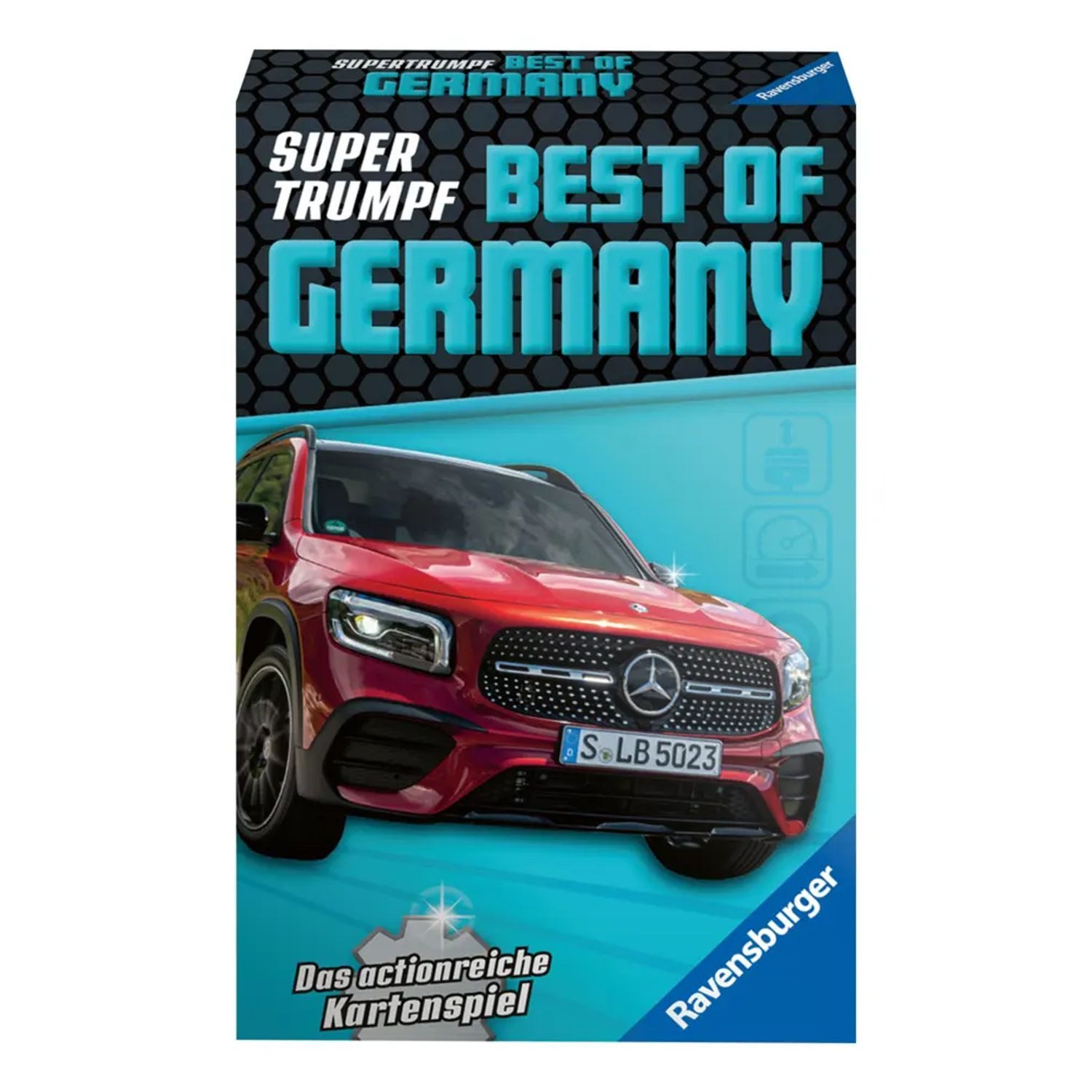 Ravensburger Spiel Supertrumpf Best of Germany - Kartenspiel ab 7 Jahre