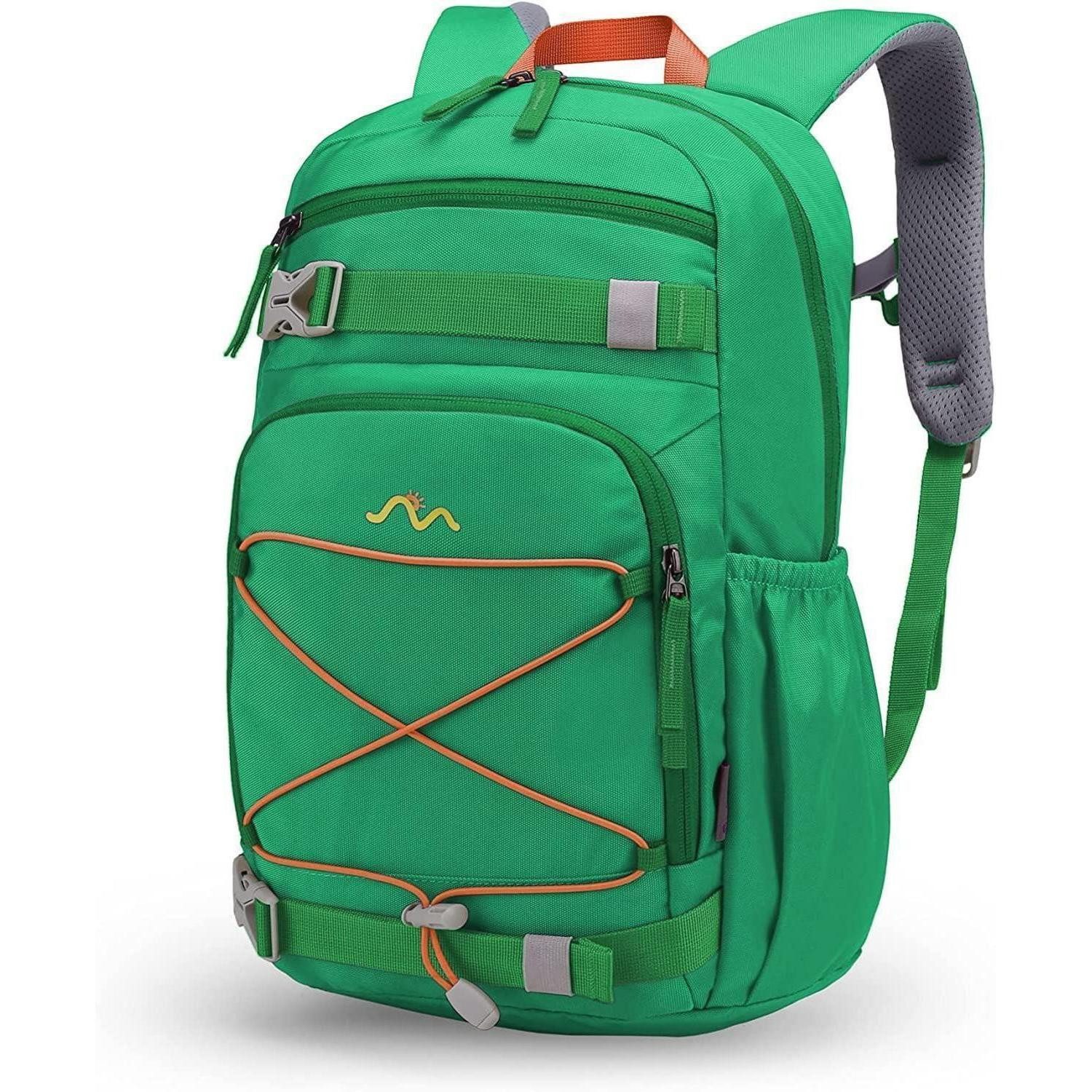 LuxusKollektion Kinderrucksack Kinderrucksack Schulrucksack Schultasche Mädchen Jungen 15l grün
