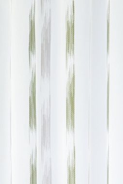 Gardine Steen, HOMING, verdeckte Schlaufen (1 St), transparent, Scherli, Farbverlauf, Streifen, transparent, Wohnzimmer
