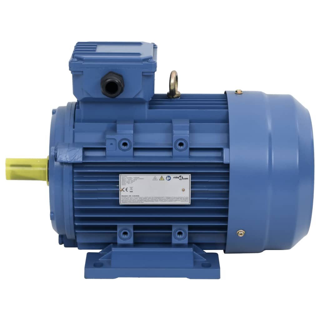 vidaXL Rollomotor 3-Phasen-Elektromotor Aluminium 4 kW 5,5 PS 2-Polig 2840 U/min, (1 St)