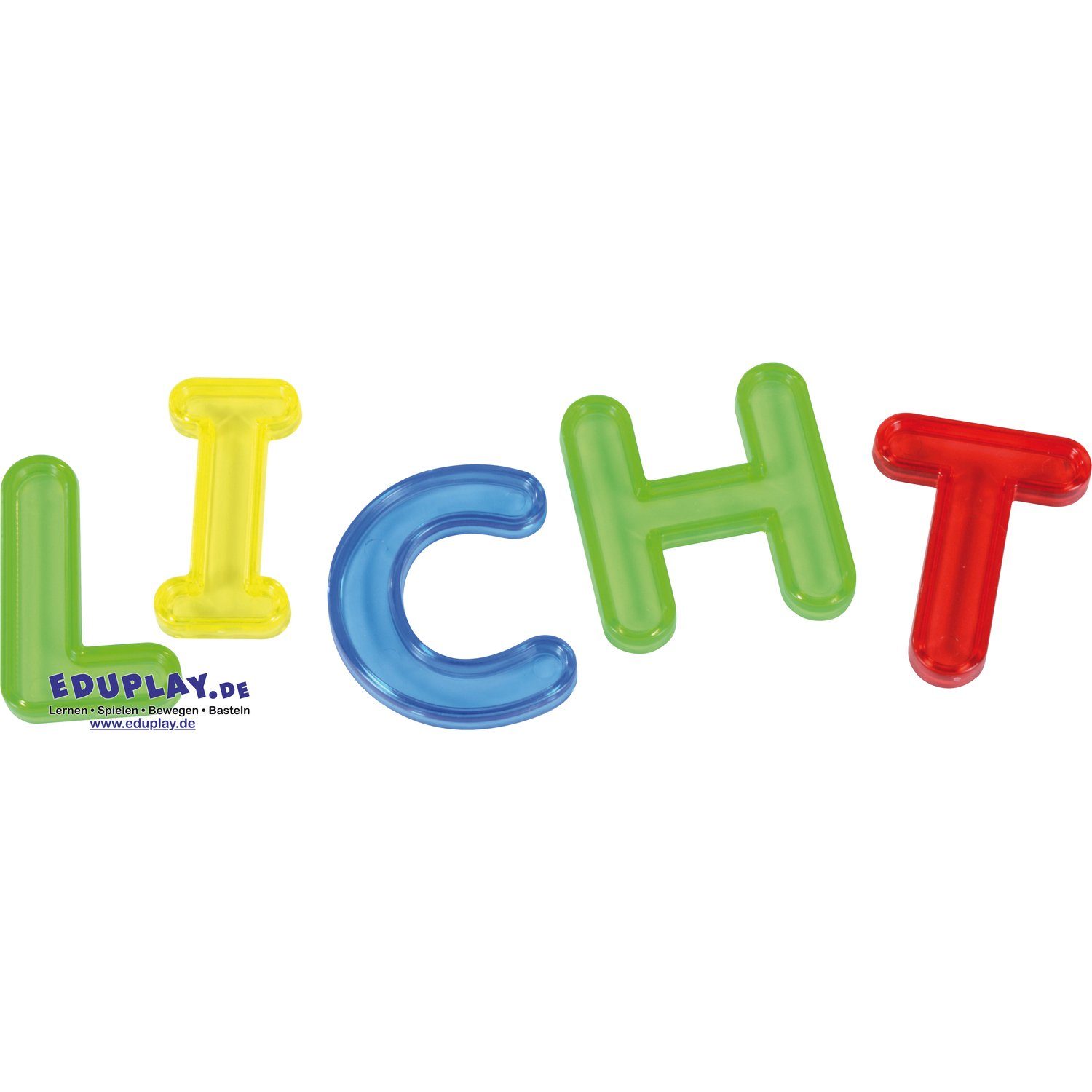 EDUPLAY Lernspielzeug Transparente Buchstaben (26-St) – Bild 4 von 5