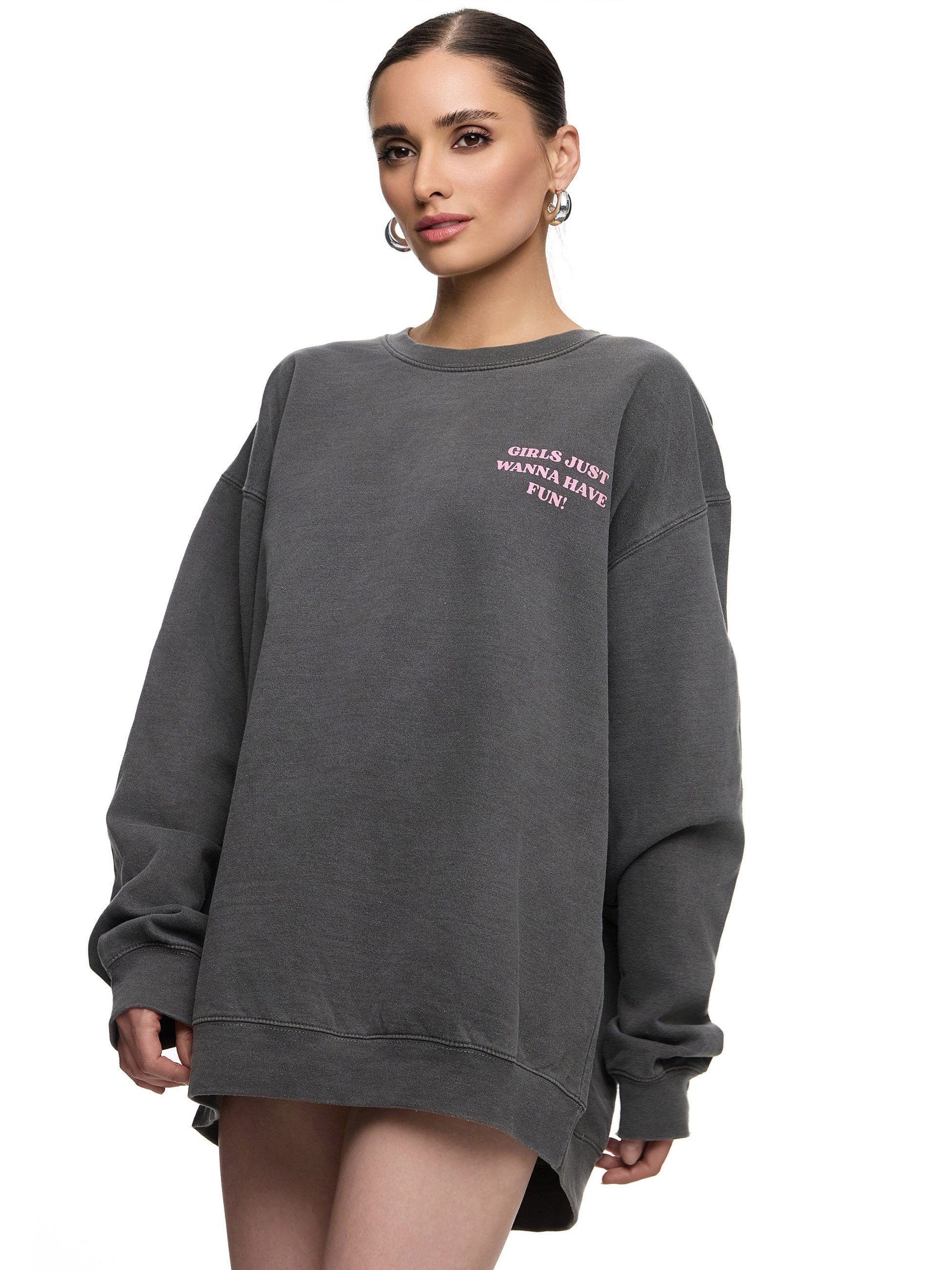 Worldclassca Sweatshirt Worldclassca Oversized Sweatshirt GIRLS günstig online kaufen