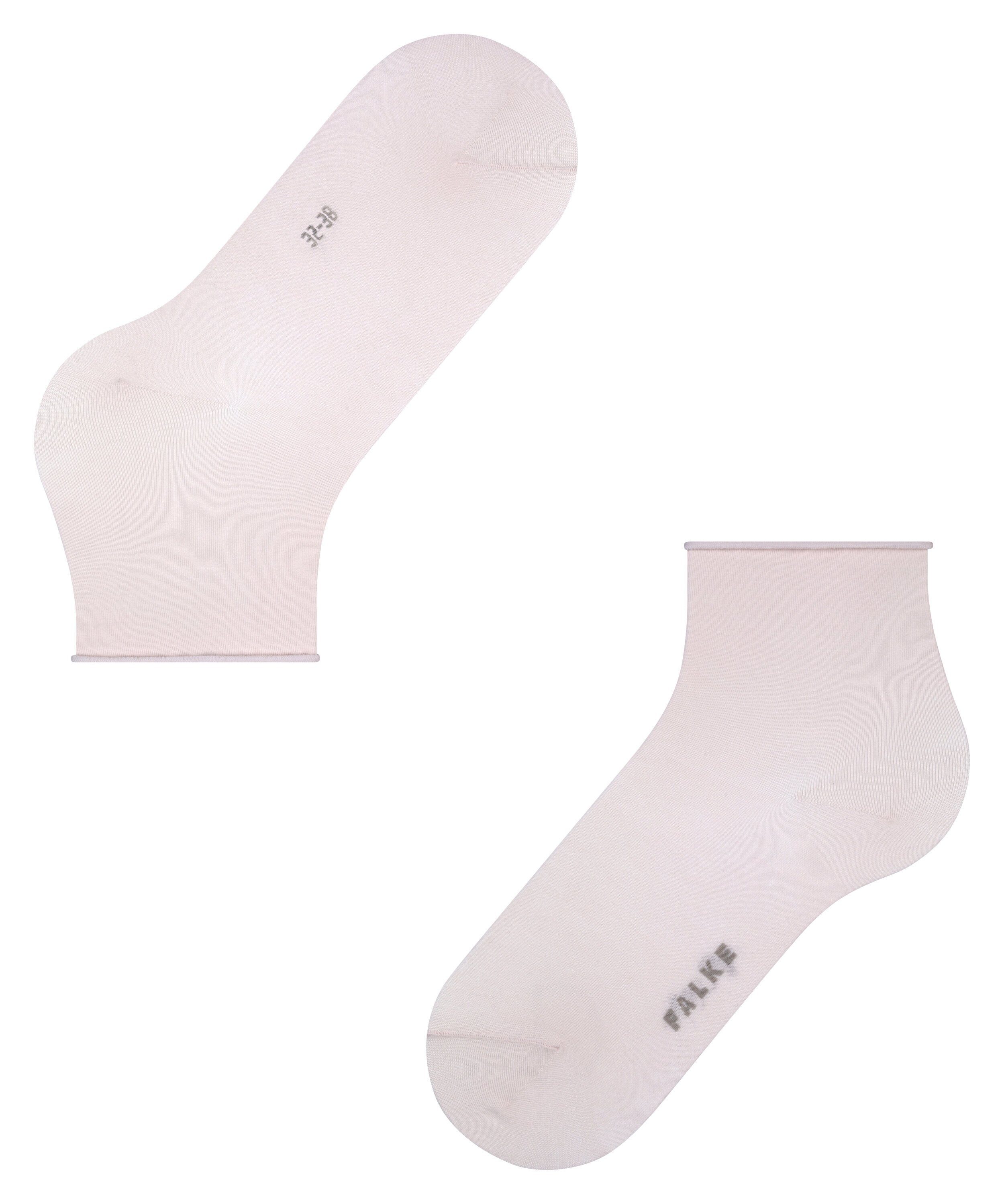 FALKE Kurzsocken Cotton Touch Kurzsocken mit femininem Rollrand (1-Paar) mit femininem Rollrand
