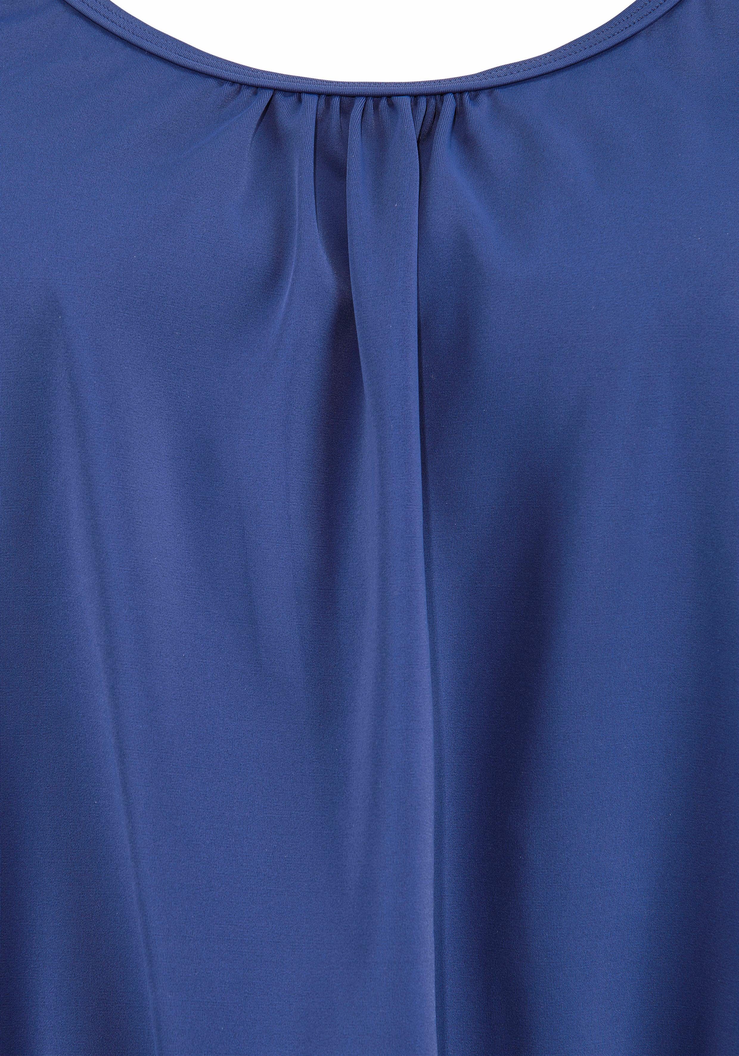 LASCANA Oversize-Tankini Miederverstärkung am Cup, Unterbrustgummi rundum, verstellbare Träger