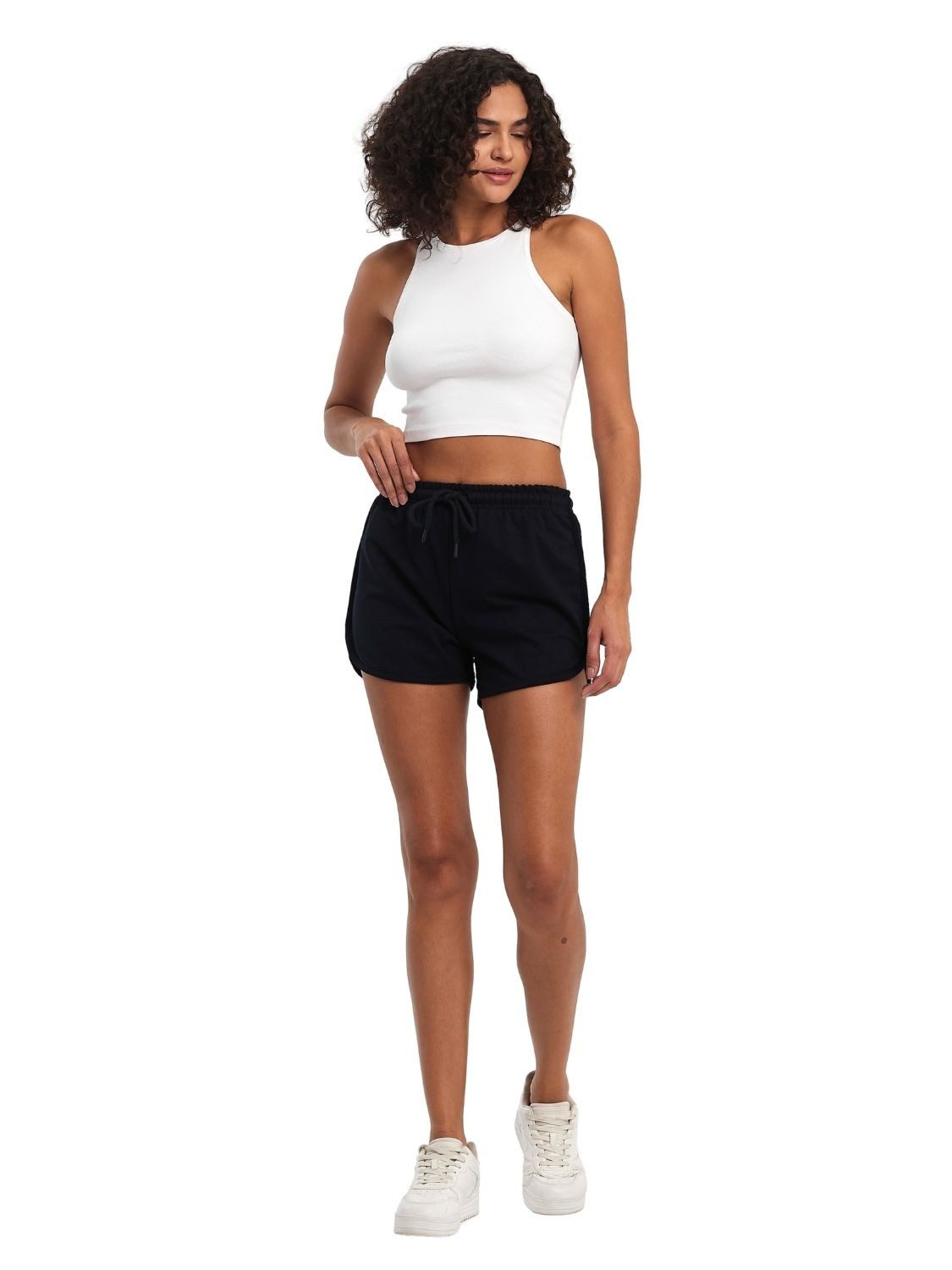 COMEOR Sporthose Kurze Hose Damen Sportshorts Laufshorts Sommer Hosen Train günstig online kaufen