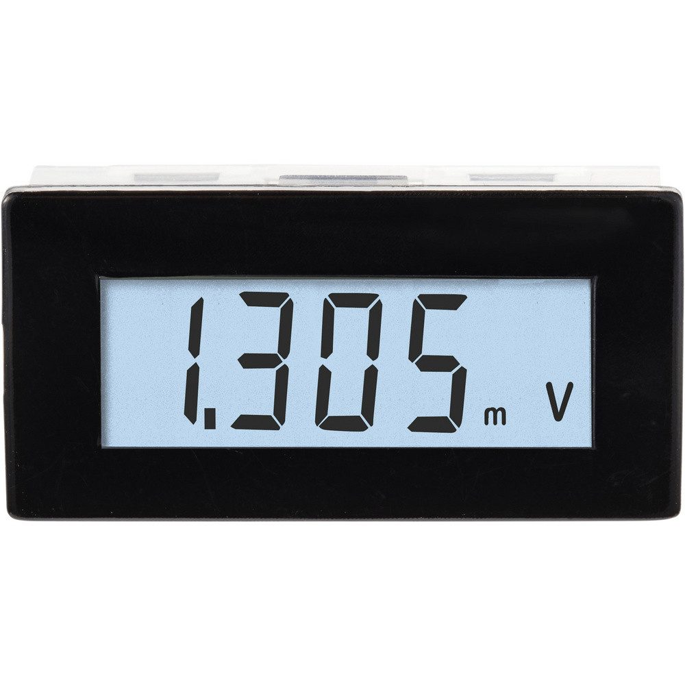 VOLTCRAFT Anzeigegerät VOLTCRAFT DVM230W Digitales Einbaumessgerät 0-200 mV (beliebig erweite, DVM230W