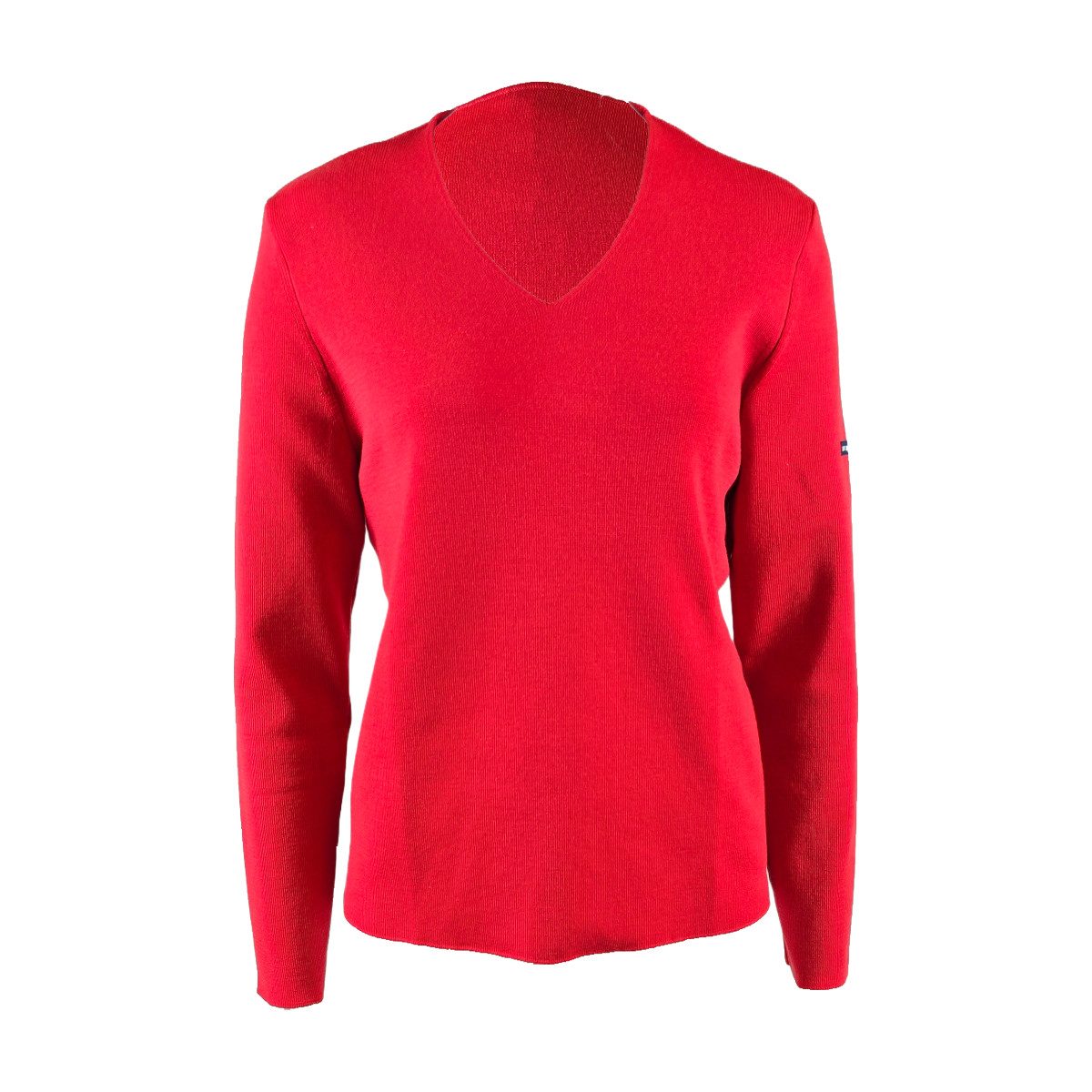 Saint James Wollpullover 4875 Pullover Brehat III mit V-Ausschnitt aus Schurwolle