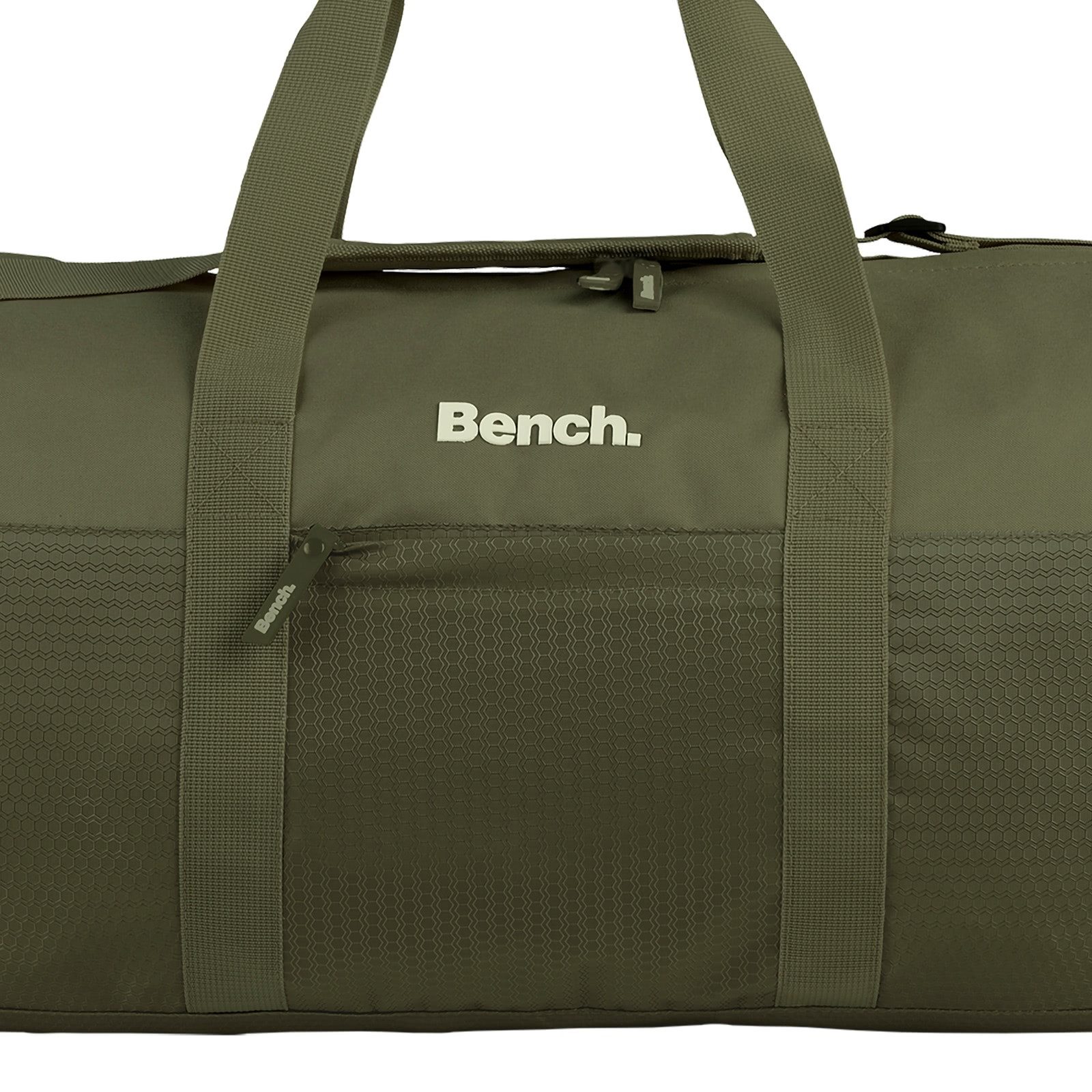 Bench. Sporttasche Bench Sporttasche Polyester grün olivgrün (Sporttasche), Herren Sporttasche Polyester, grün, olivgrün ca. 51cm x ca. 28cm
