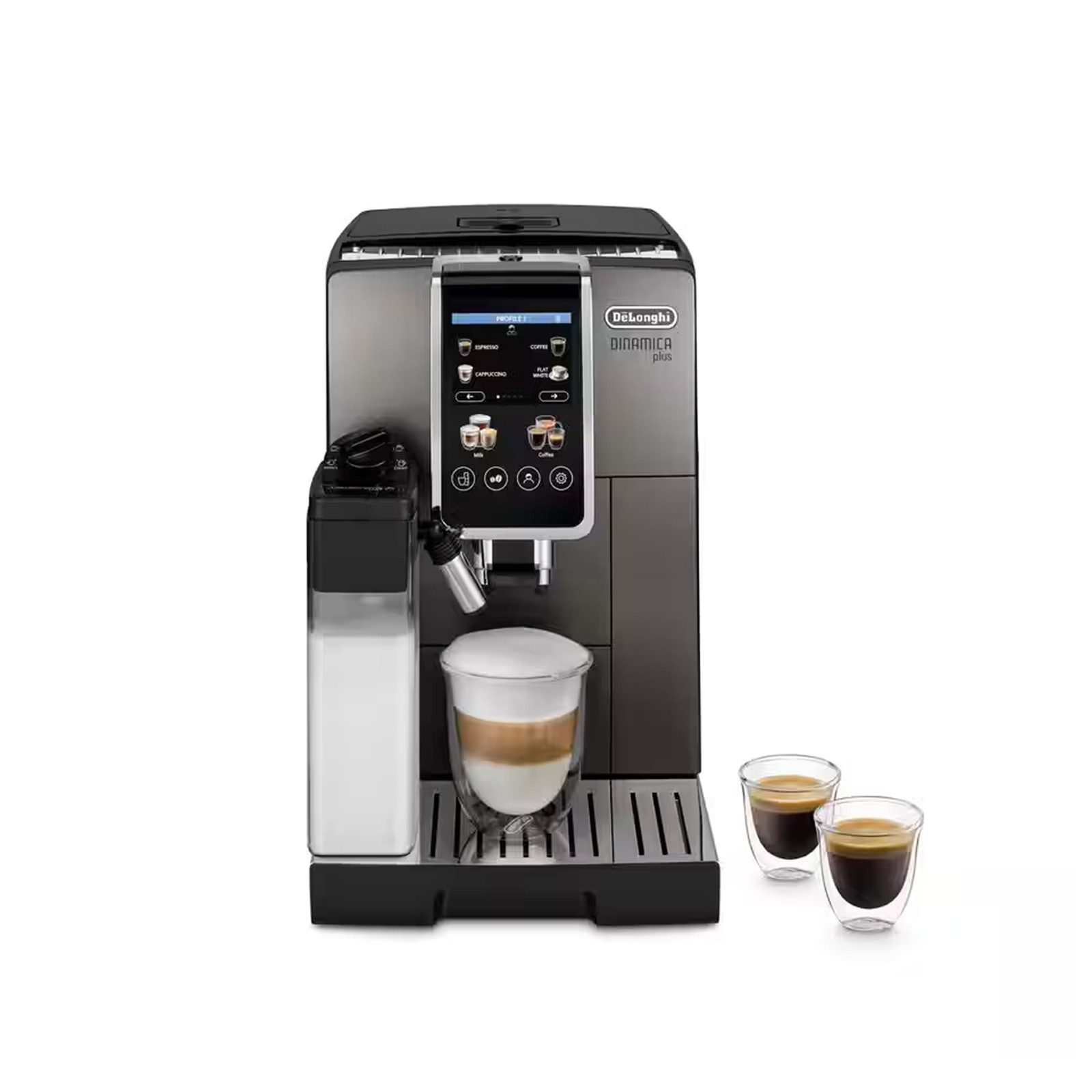 De'Longhi Kaffeevollautomat ECAM380.95.TB, Mit Fulltouch-Display & individuell anpassbare Benutzerprofile