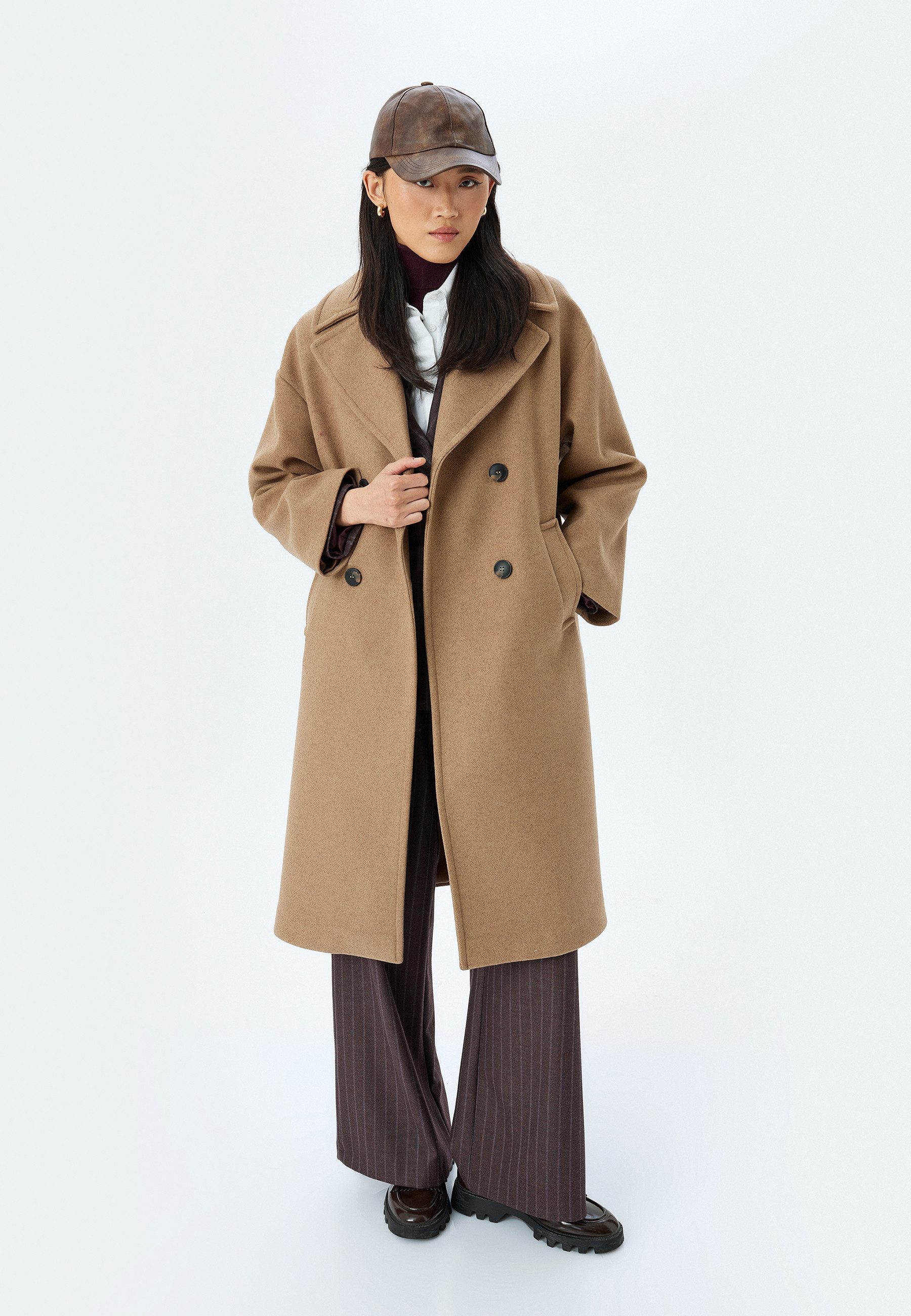 Koton Langmantel Regular Mit Knöpfen Langmantel günstig online kaufen