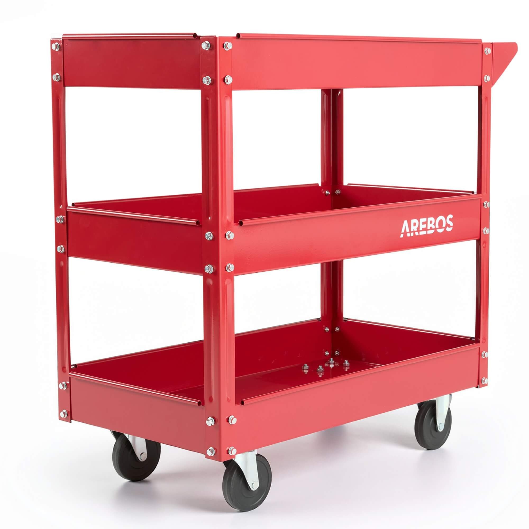 Arebos Werkstattwagen Werkstatt-Rollwagen, Werkzeugwagen, Belastbarkeit bis günstig online kaufen