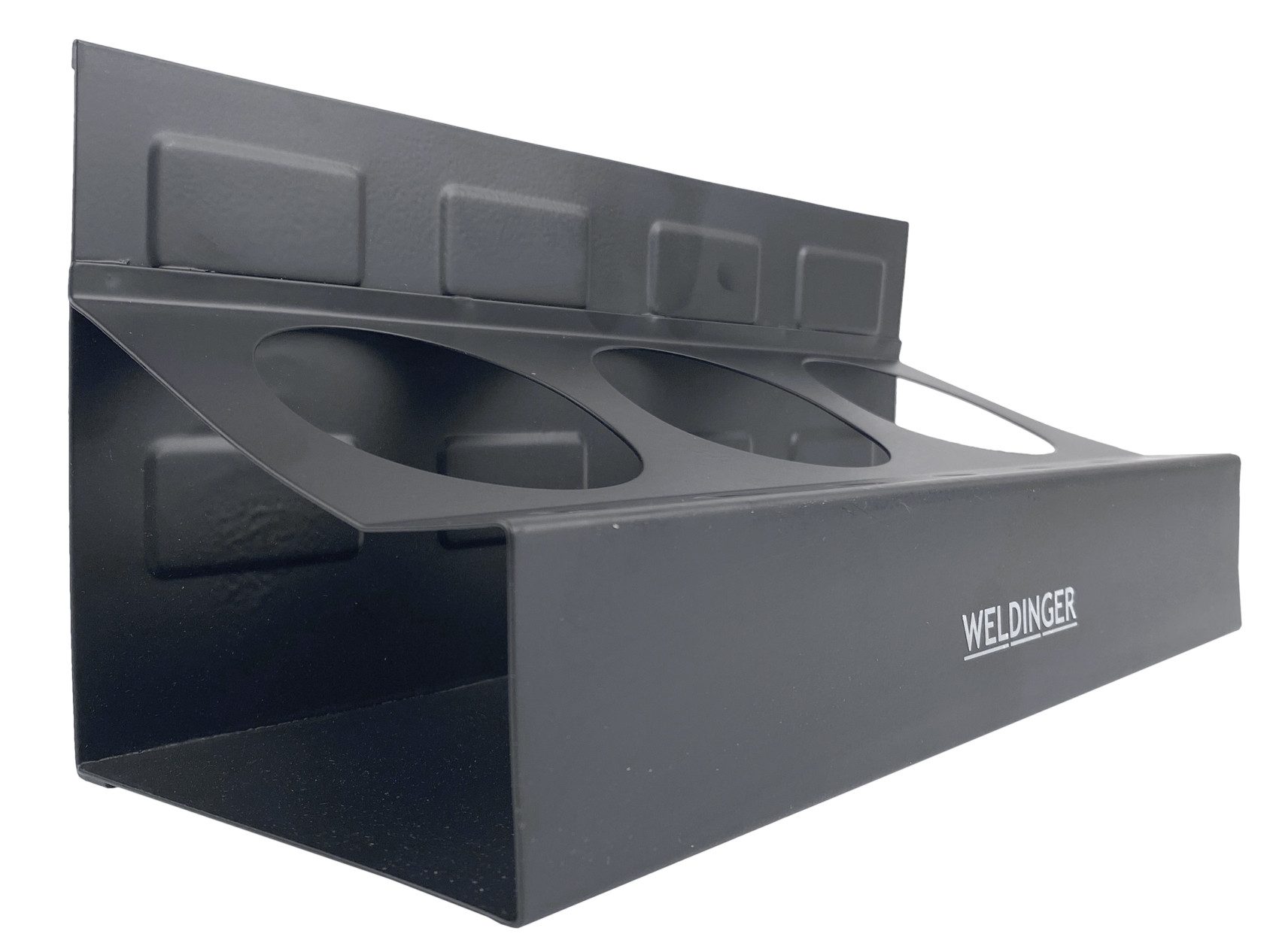 WELDINGER Magnethalter Dosenhalter magnetisch 3 Dosen für Werkzeugwagen Metallwand, magnetischer Dosenhalter