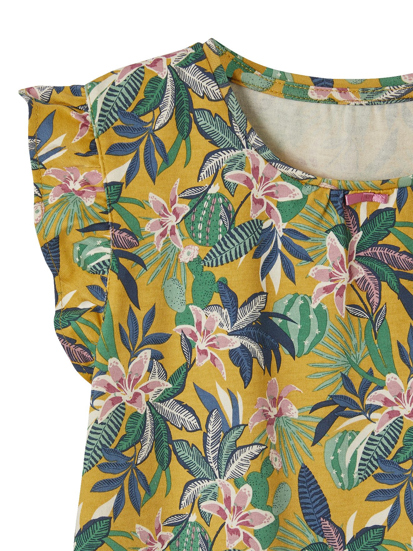 vertbaudet Nachthemd Mädchen Nachthemden, Dschungelprint 2er-Pack