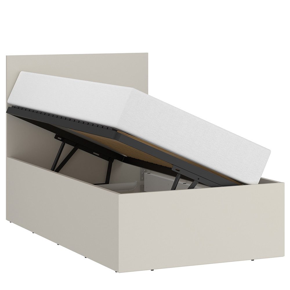 Lomadox Bett FIER-129, Kaschmir, Liegefläche 90x200 günstig online kaufen