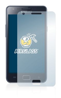BROTECT flexible Panzerglasfolie für Samsung Galaxy S2 G I9100G, Displayschutzglas, Schutzglas Glasfolie klar