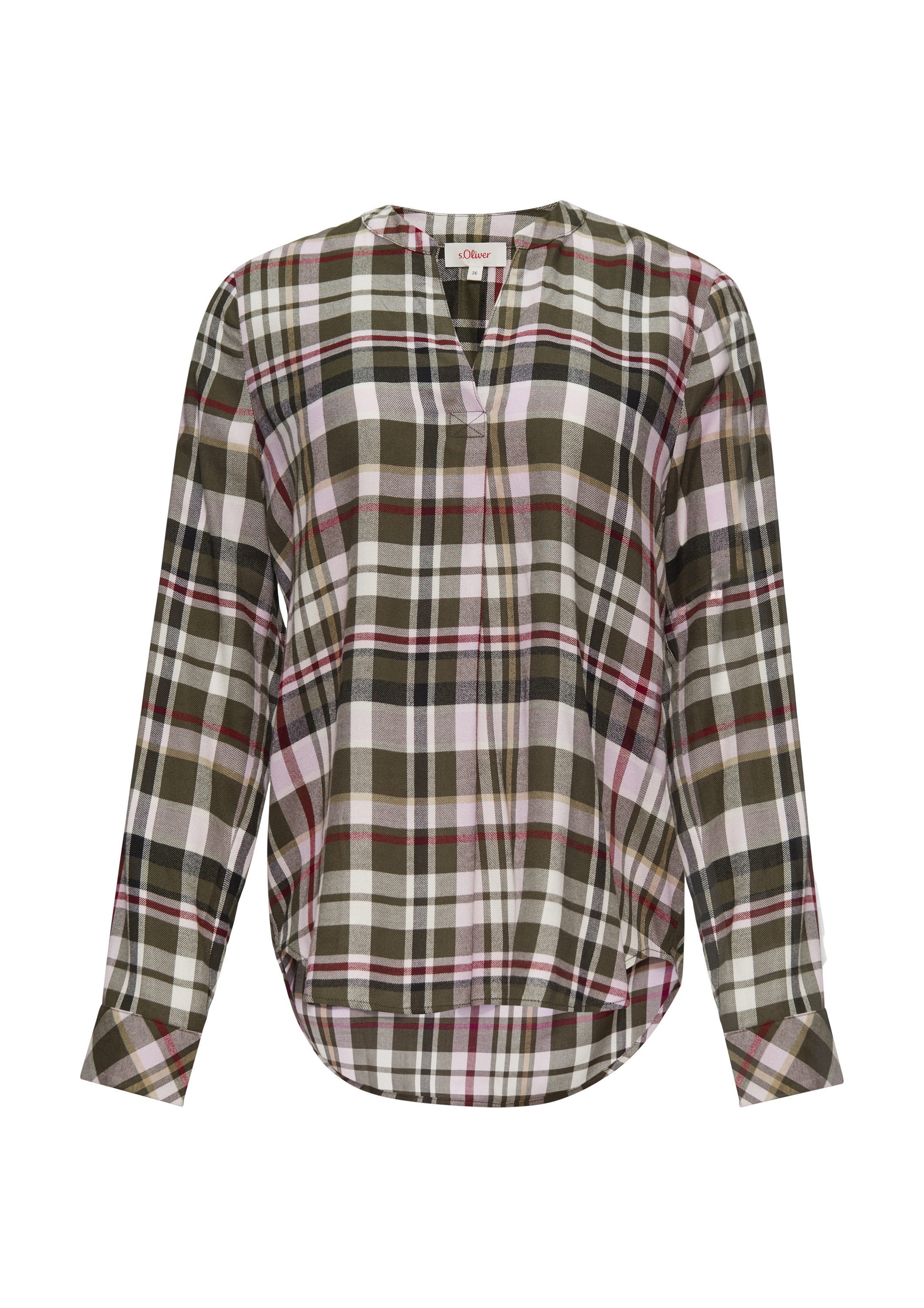 s.Oliver Langarmbluse Bluse (1-tlg) günstig online kaufen