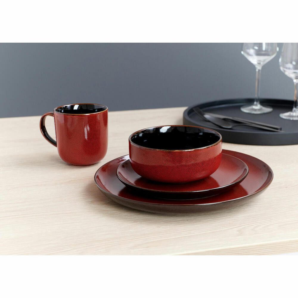 Ritzenhoff & Breker Suppenteller Gambia Rot Ø 23 cm