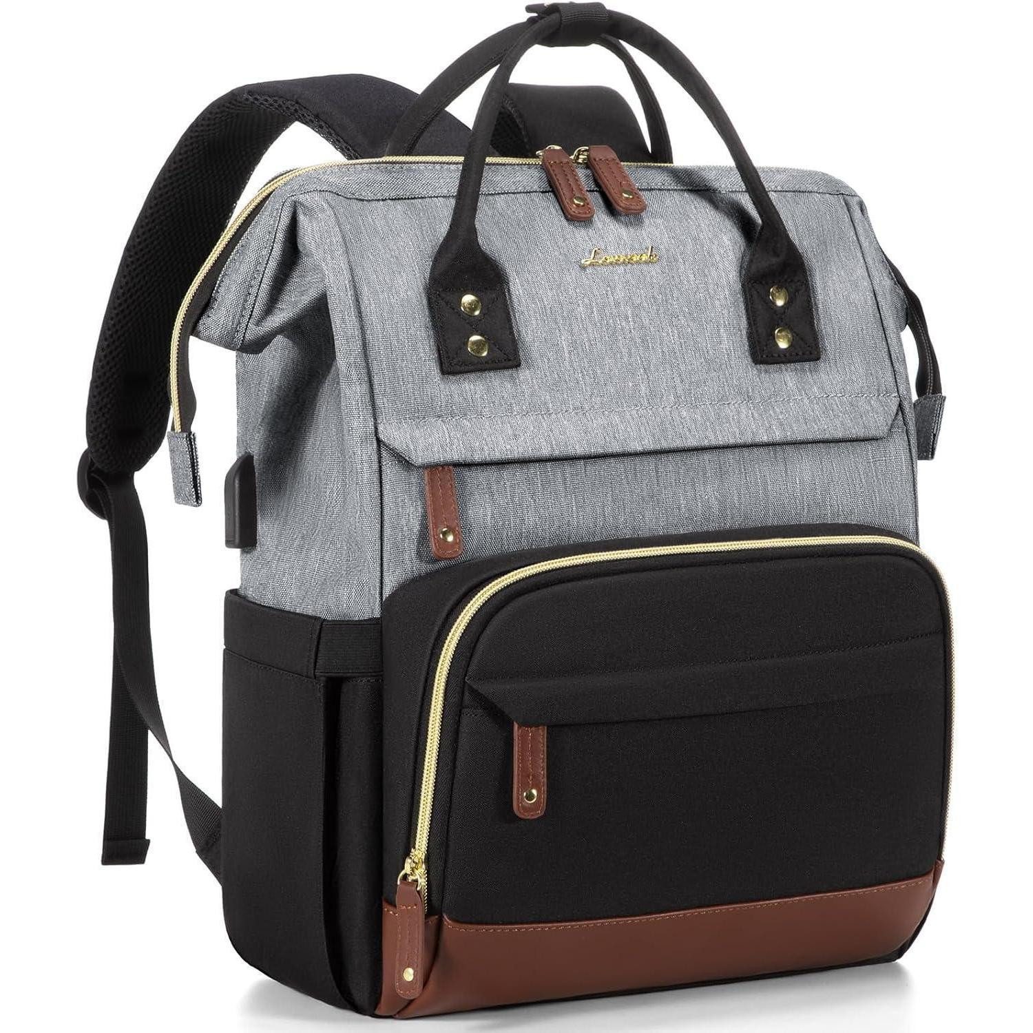 LuxusKollektion Laptoprucksack Damen Rucksack Laptop 15.6 Zoll Schulrucksack Mädchen Wasserdicht