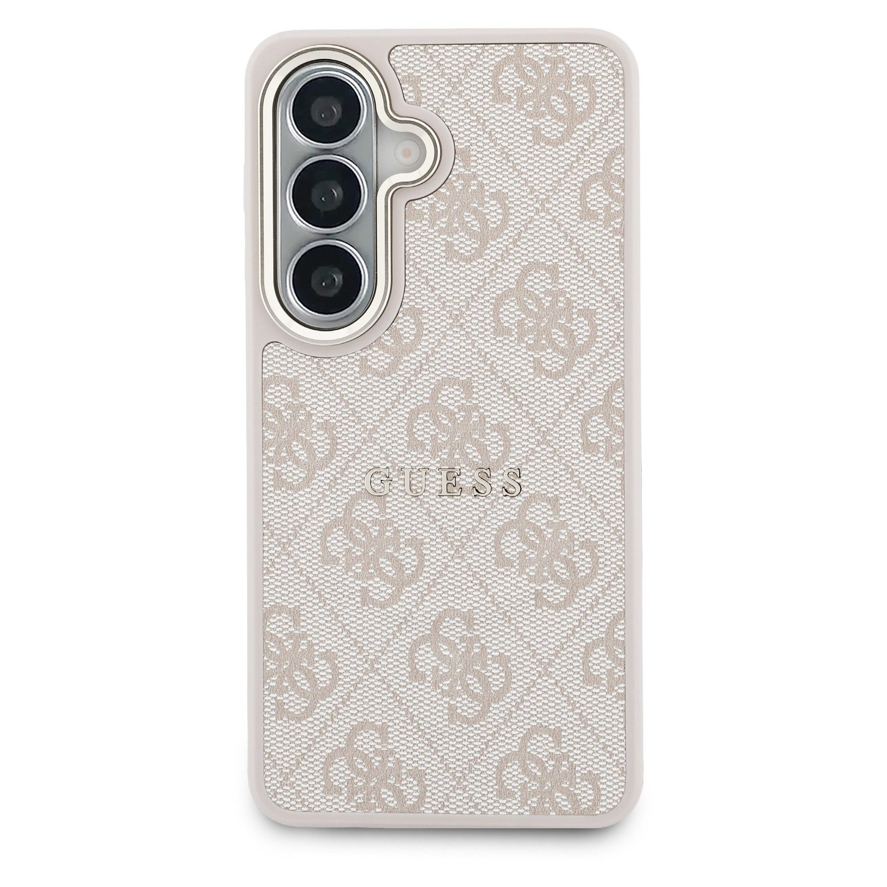 Guess Backcover Guess 4G Leather Back Cover mit MagSafe Samsung Galaxy S26 - Gold Edge – Bild 2 von 4