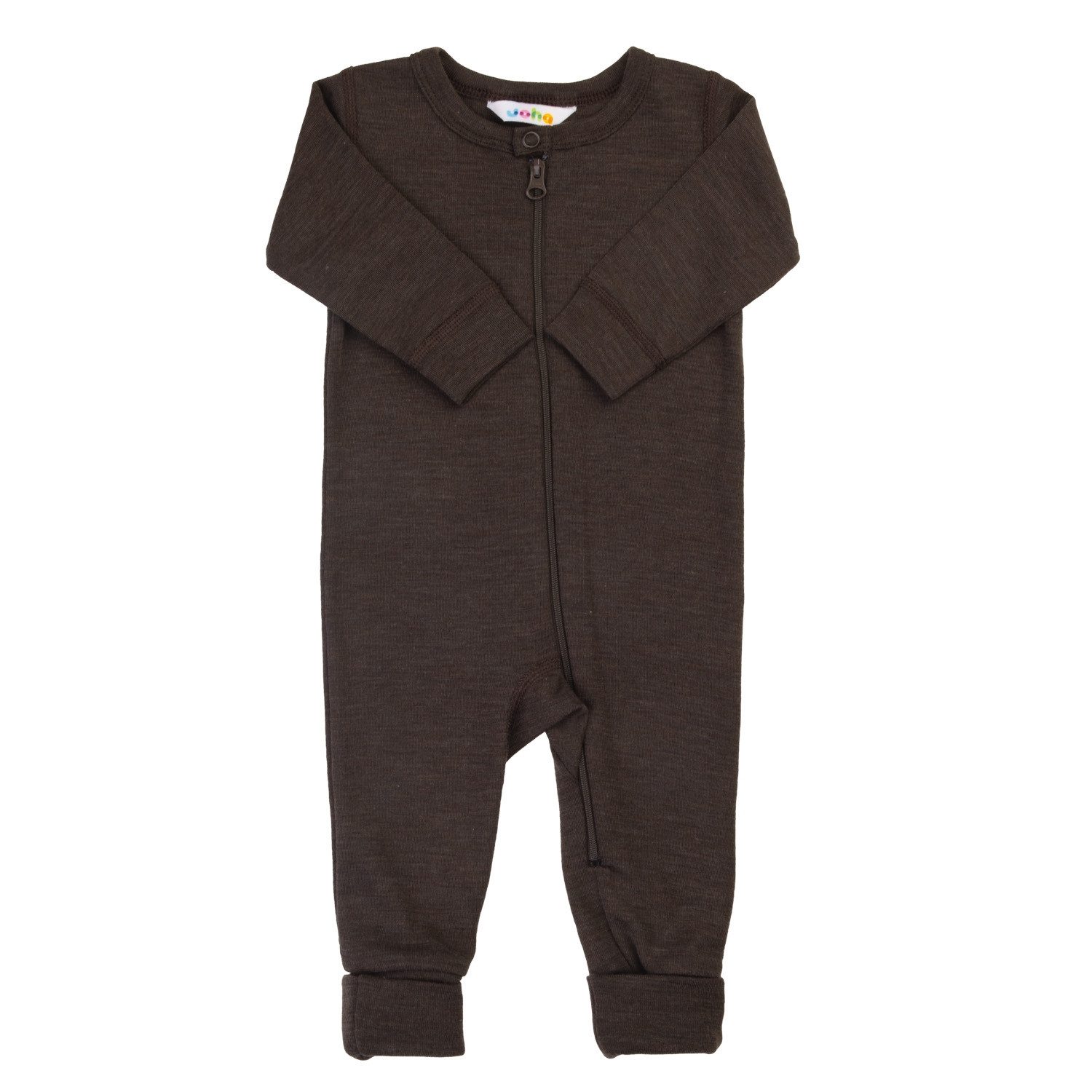 Joha Schlafoverall Jumpsuit aus Merinowolle-Seide