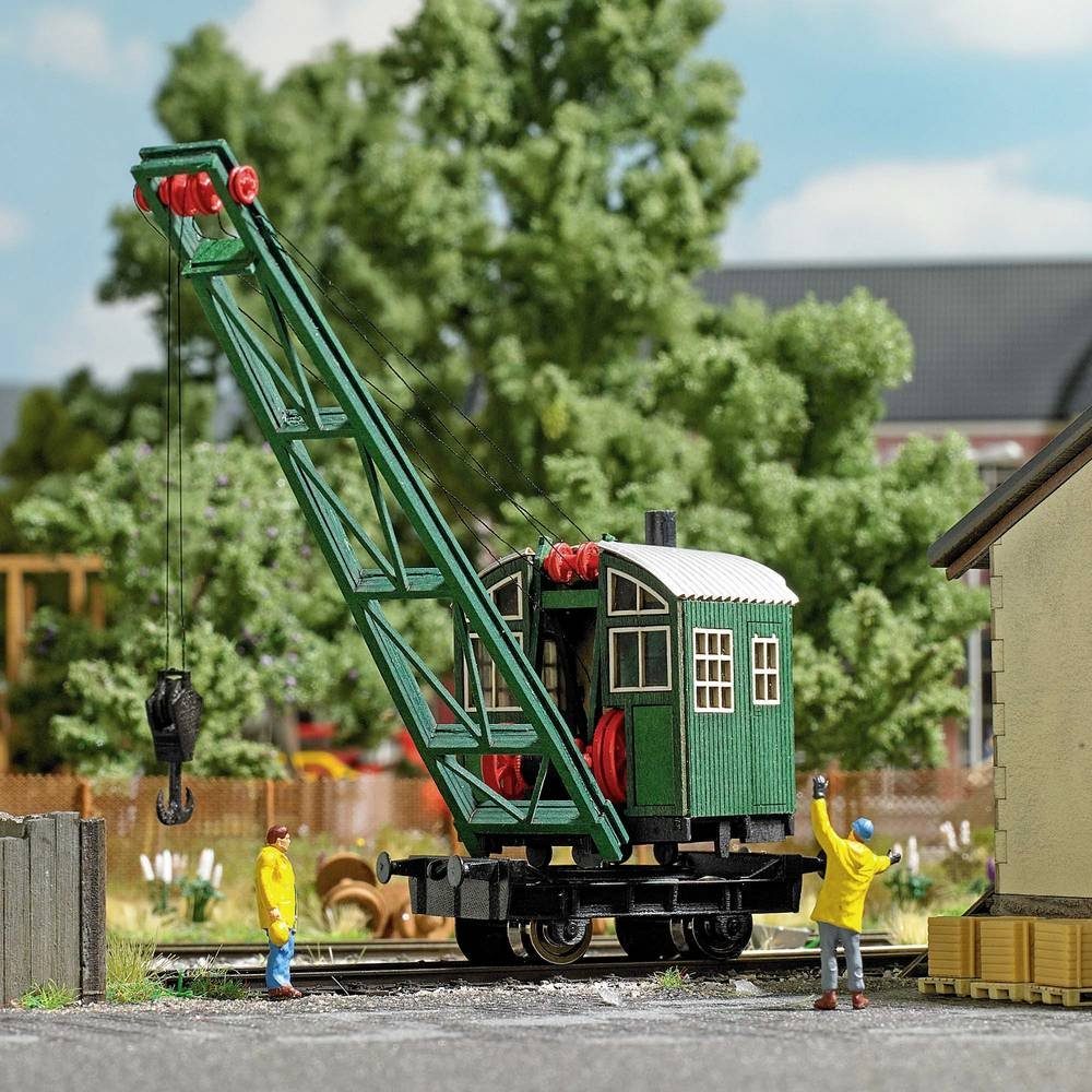 Busch Feldbahn Modelleisenbahn-Straße H0 Dampfkran 1397