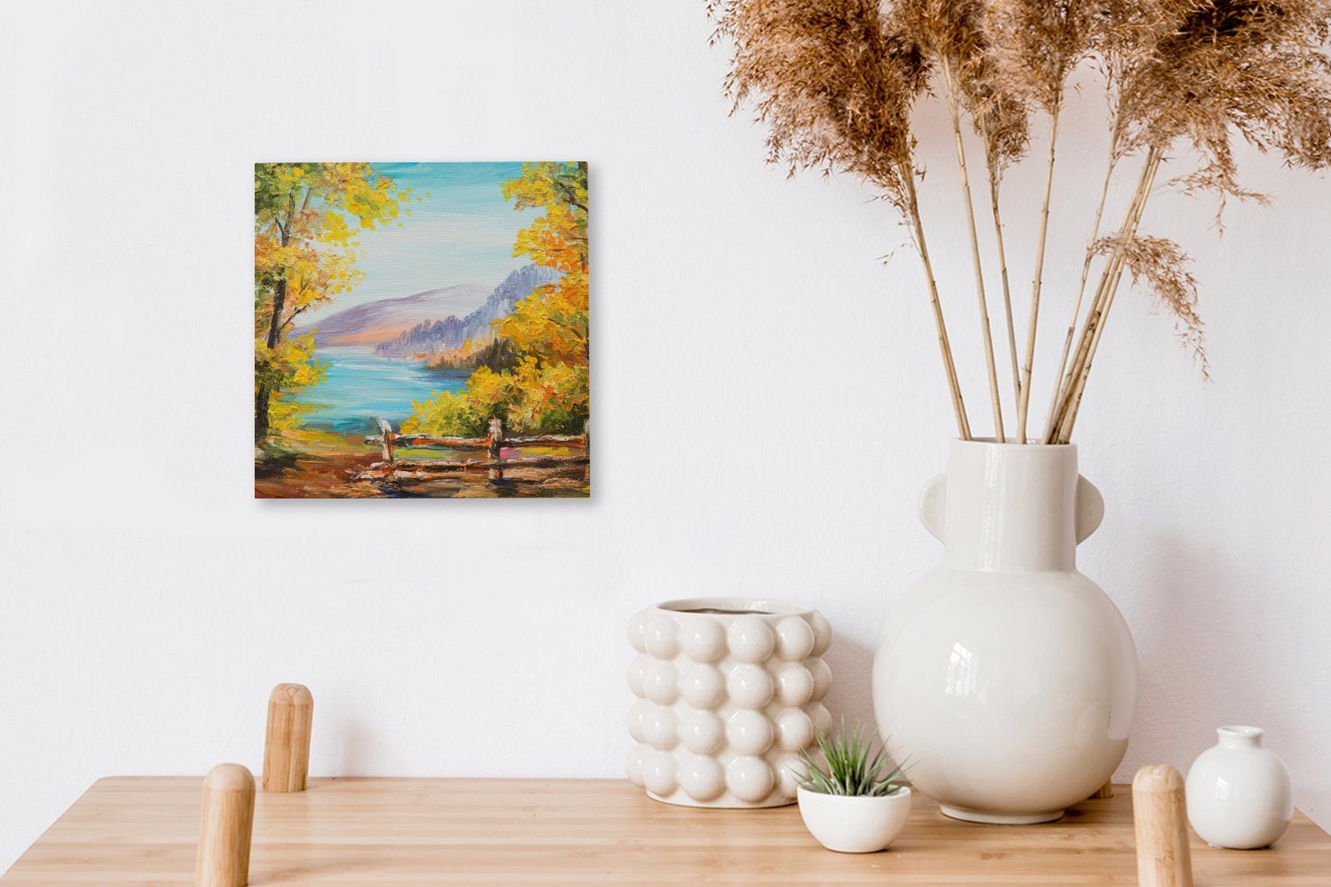 St), - Natur, für OneMillionCanvasses® Leinwand Ölgemälde Gemälde - Pflanzen (1 - Wohnzimmer Bilder Schlafzimmer Malerei