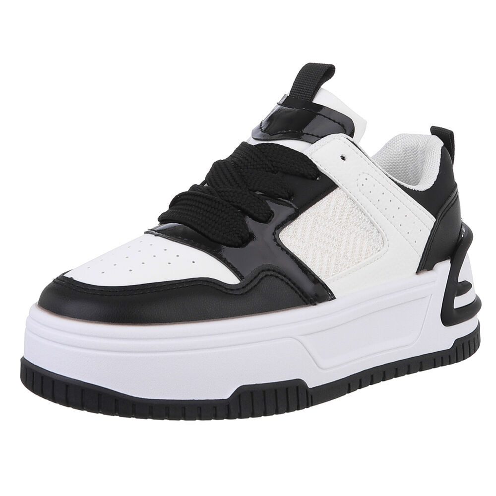 Ital-Design Damen Low-Top Freizeit Sneaker (88828464) Keilabsatz/Wedge Snea günstig online kaufen