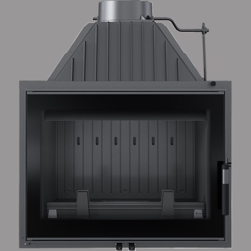 Kratki Kamineinsätze Kamineinsatz Gusseisen KRATKI ZOSIA 12 kW Ø 200, 12 kW