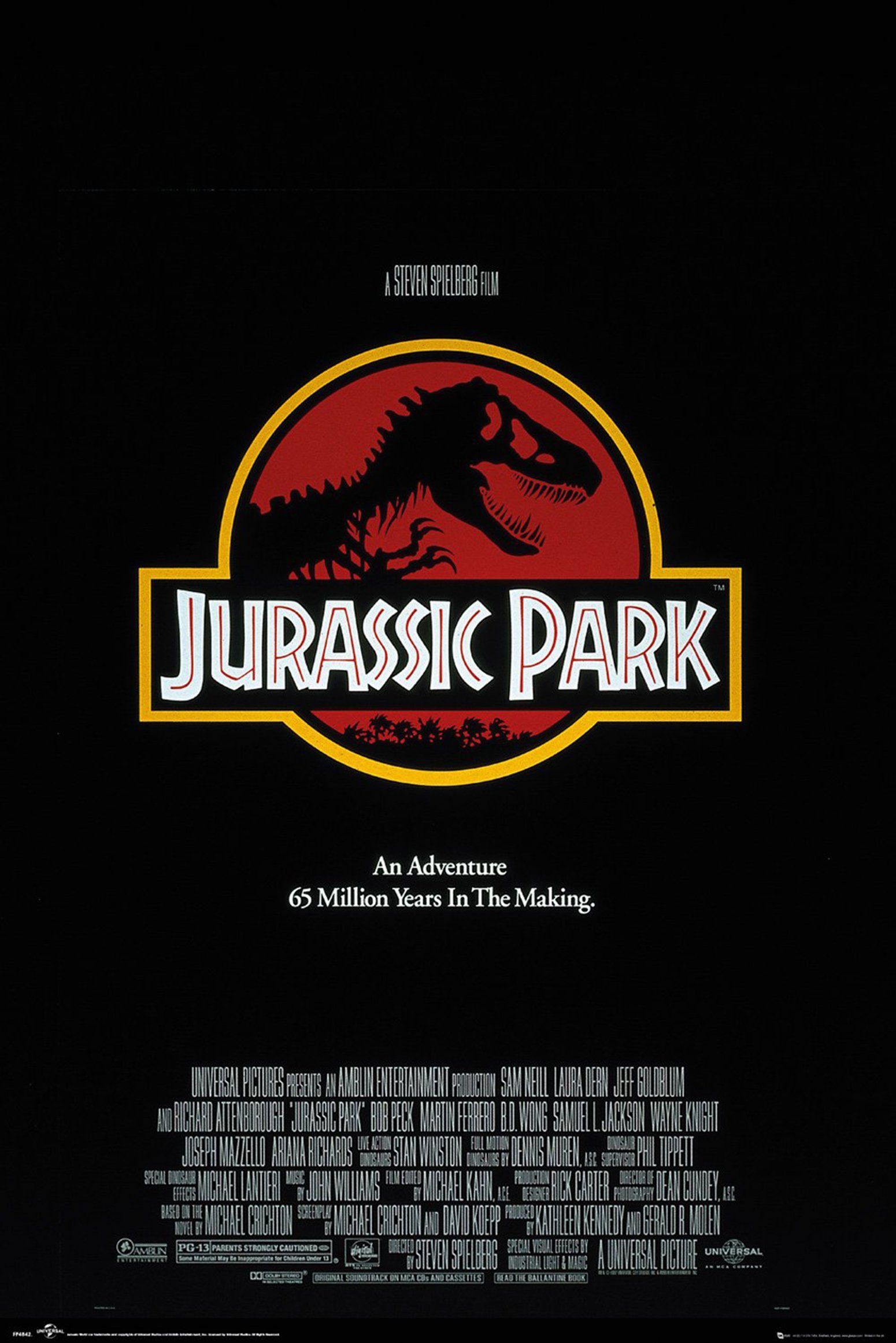 GB eye Poster Jurassic Park Poster Key Art 61 x 91,5 cm