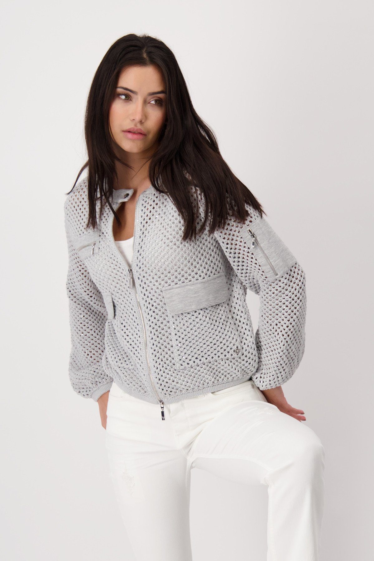 Monari Strickjacke Strickjacke