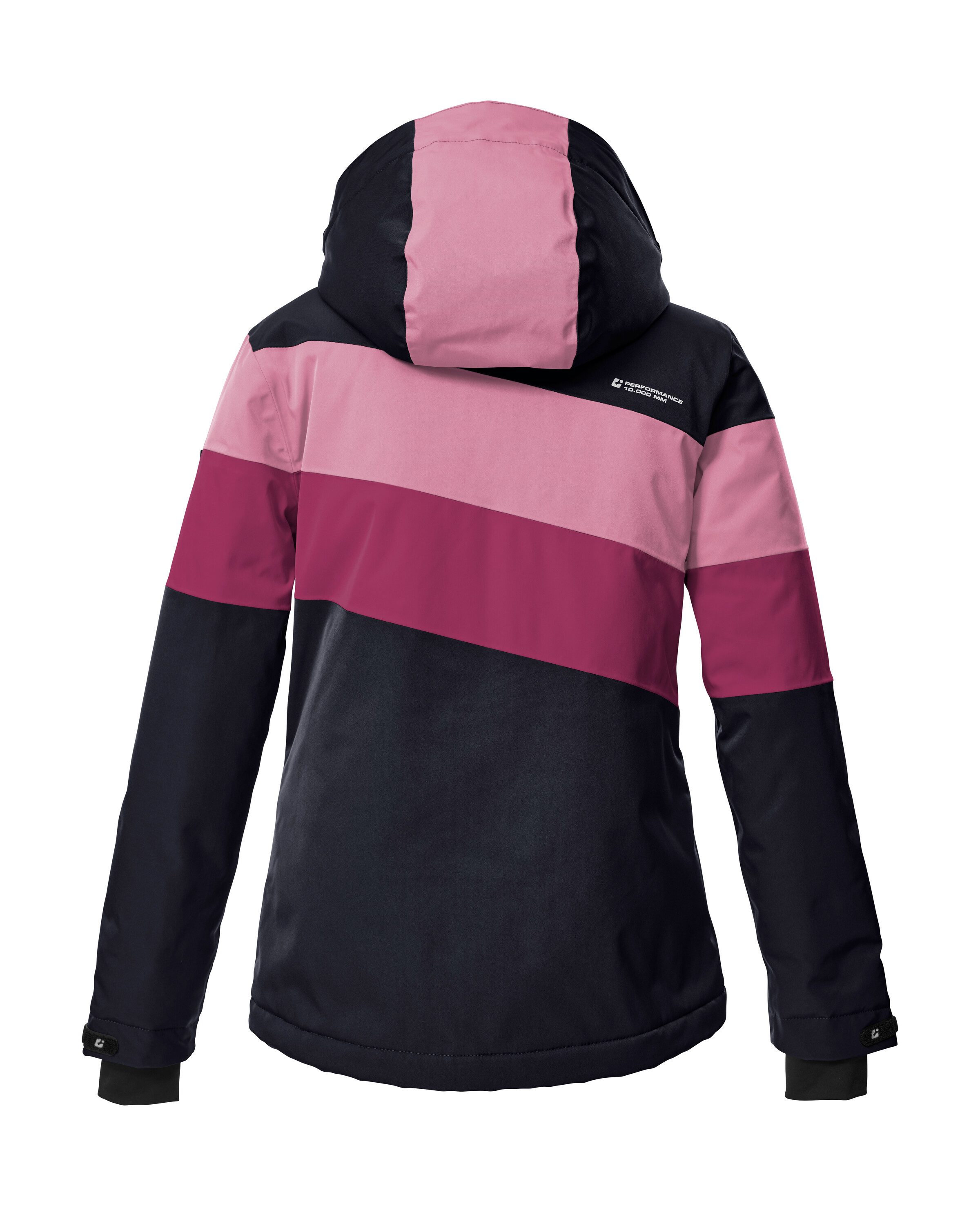 Killtec Skijacke KSW 197 GRLS SKI JCKT Wasserdicht, atmungsaktiv, verstellbare Kapuze, viele Taschen