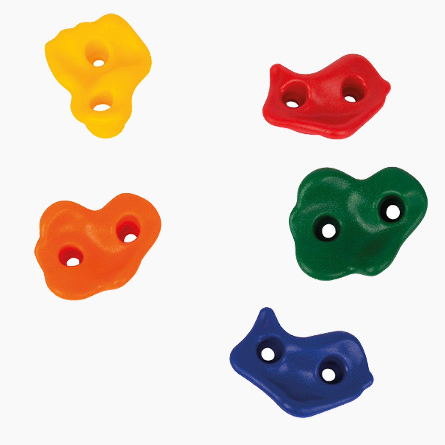small foot company Kletterwand Klettersteine Himmelsstürmer, (packung, 5-St., set), Strukturierte Oberfläche für mehr Trittsicherheit