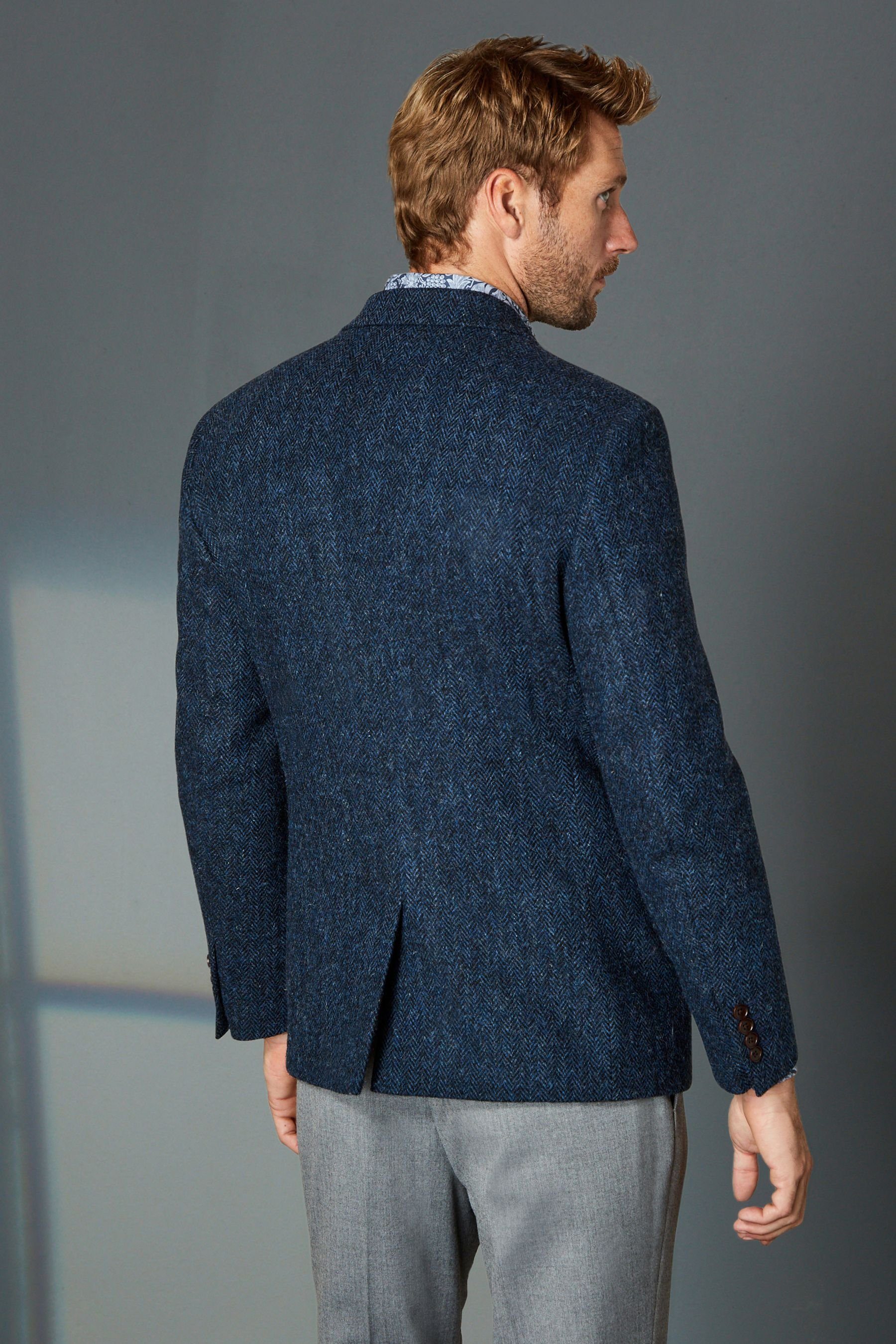 Next Sakko Blazer aus Harris-Tweed mit günstig online kaufen