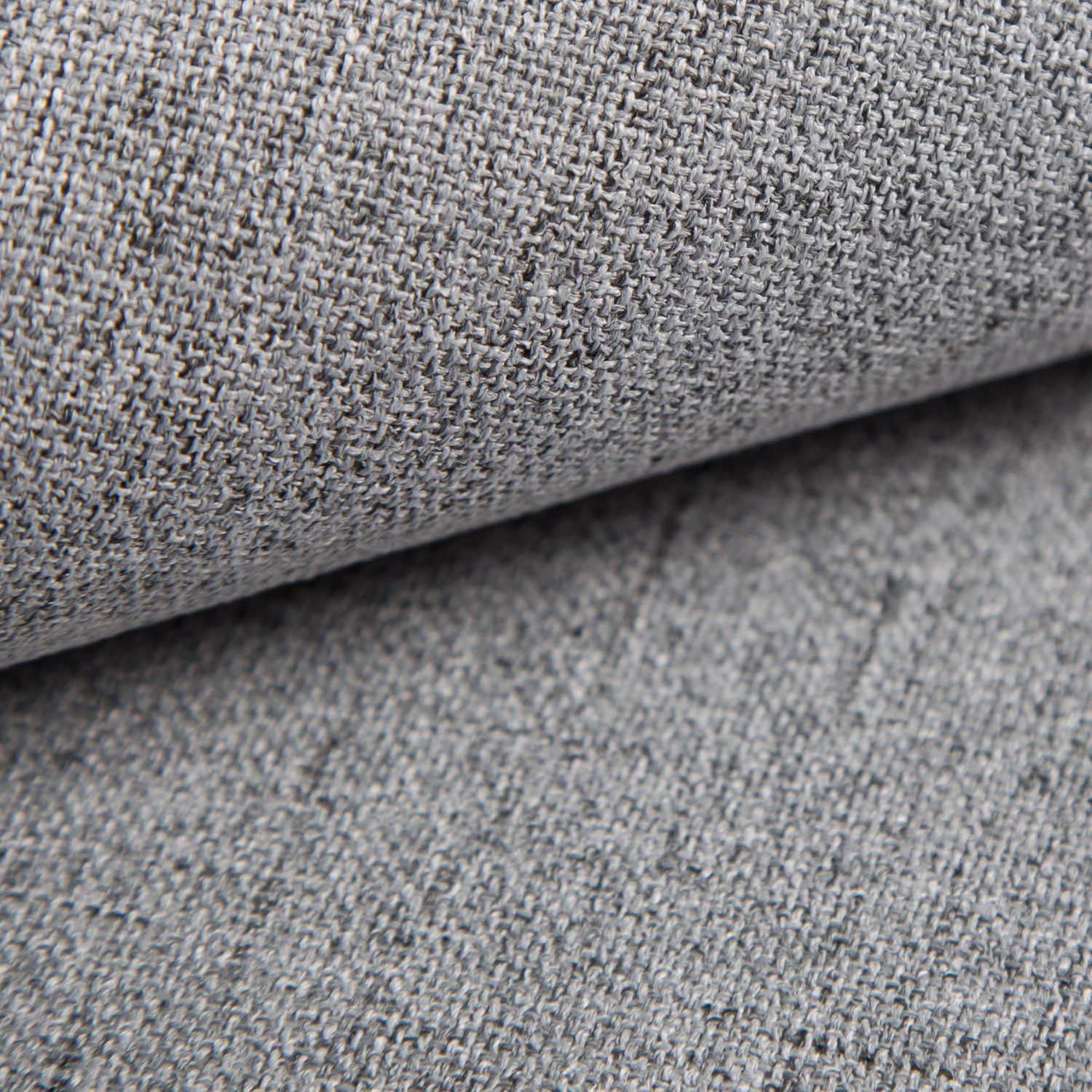 novely® Stoff AUEN Premium Möbelstoff - Robuster Webstoff - Fein Gewebter Polstersto, Meliert, Strapazierfähig, Handwebcharakter, Meterware, 1lfm