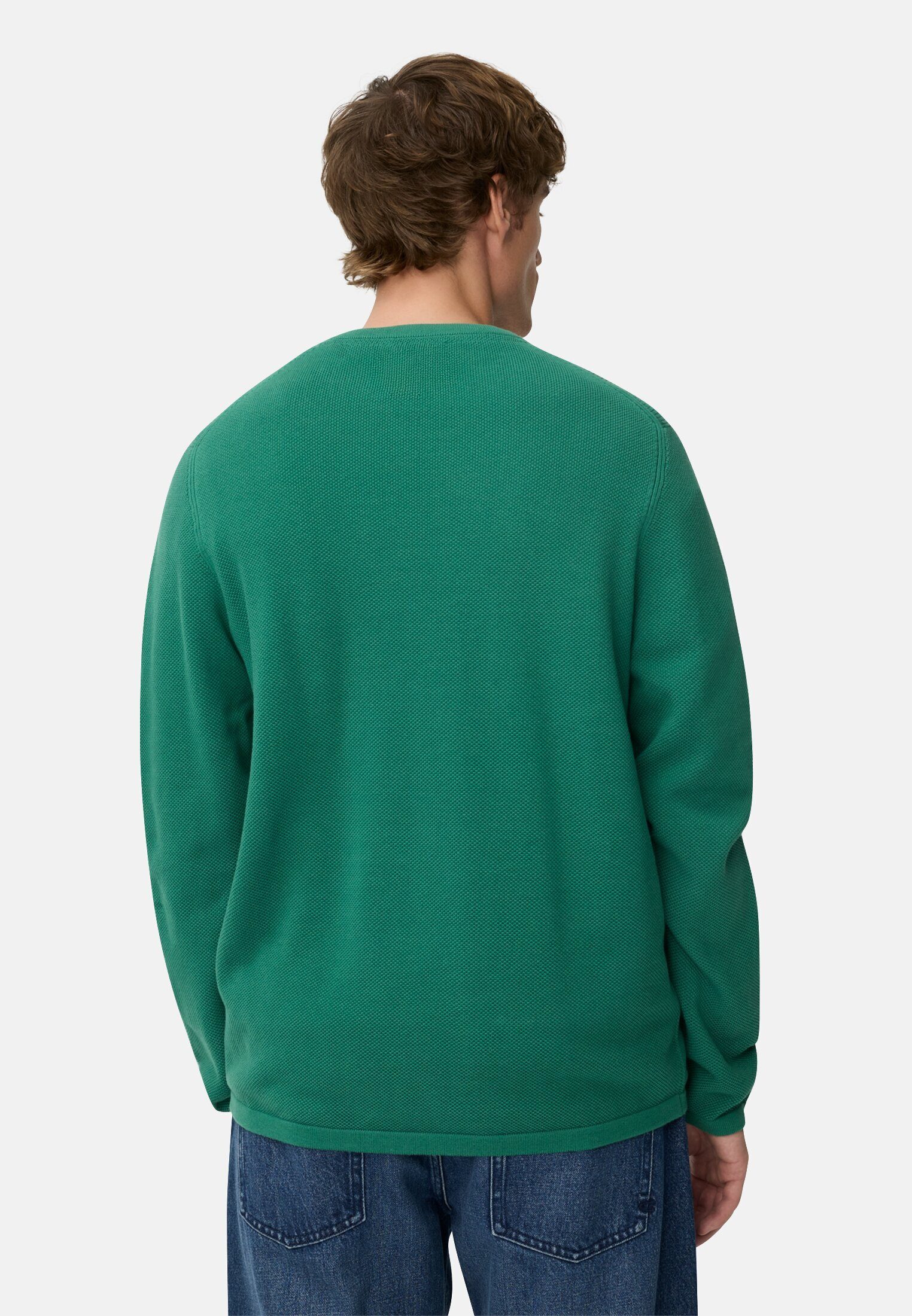 camel active Sweatshirt Pullover aus reiner Baumwolle Langarm günstig online kaufen