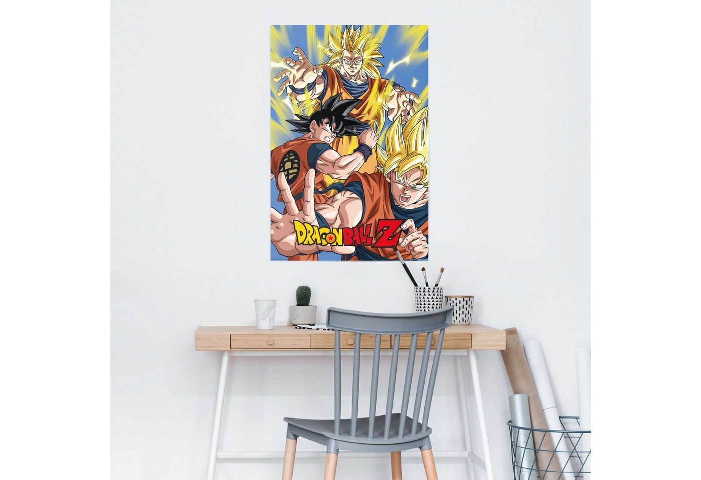 Reinders! Poster »Dragon Ball Z Goku«, (1 Stück)-HomeTrends
