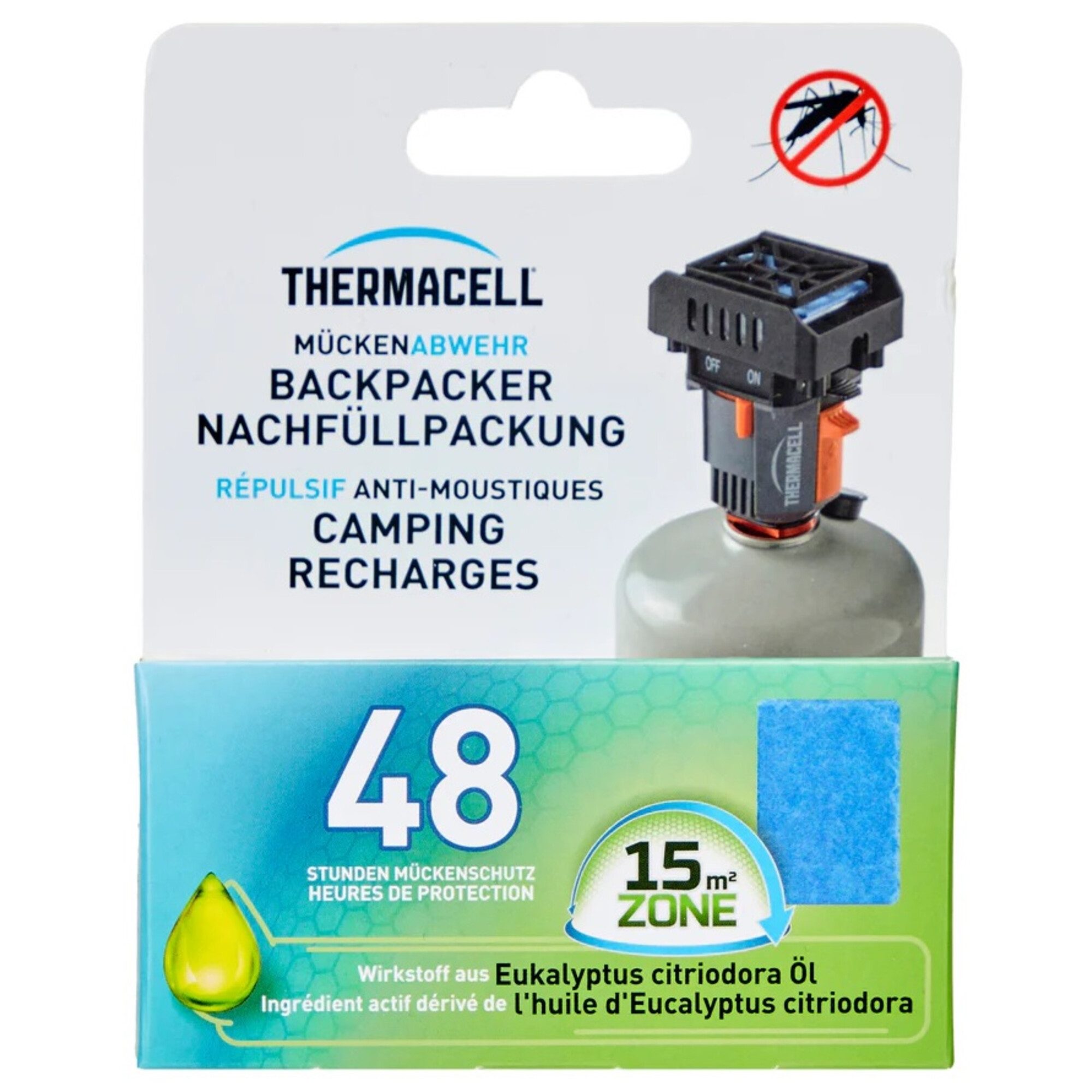ThermaCell Trekkingrucksack Thermacell Nachfüllpack für Backpacker PT-19, 48h