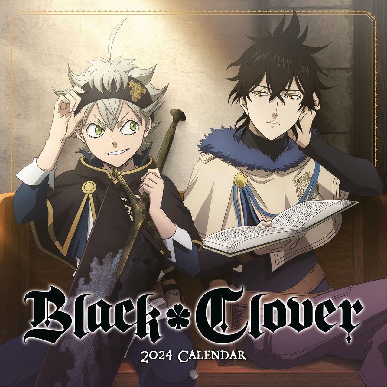 Grupo Erik Wandkalender Black Clover Kalender 2024