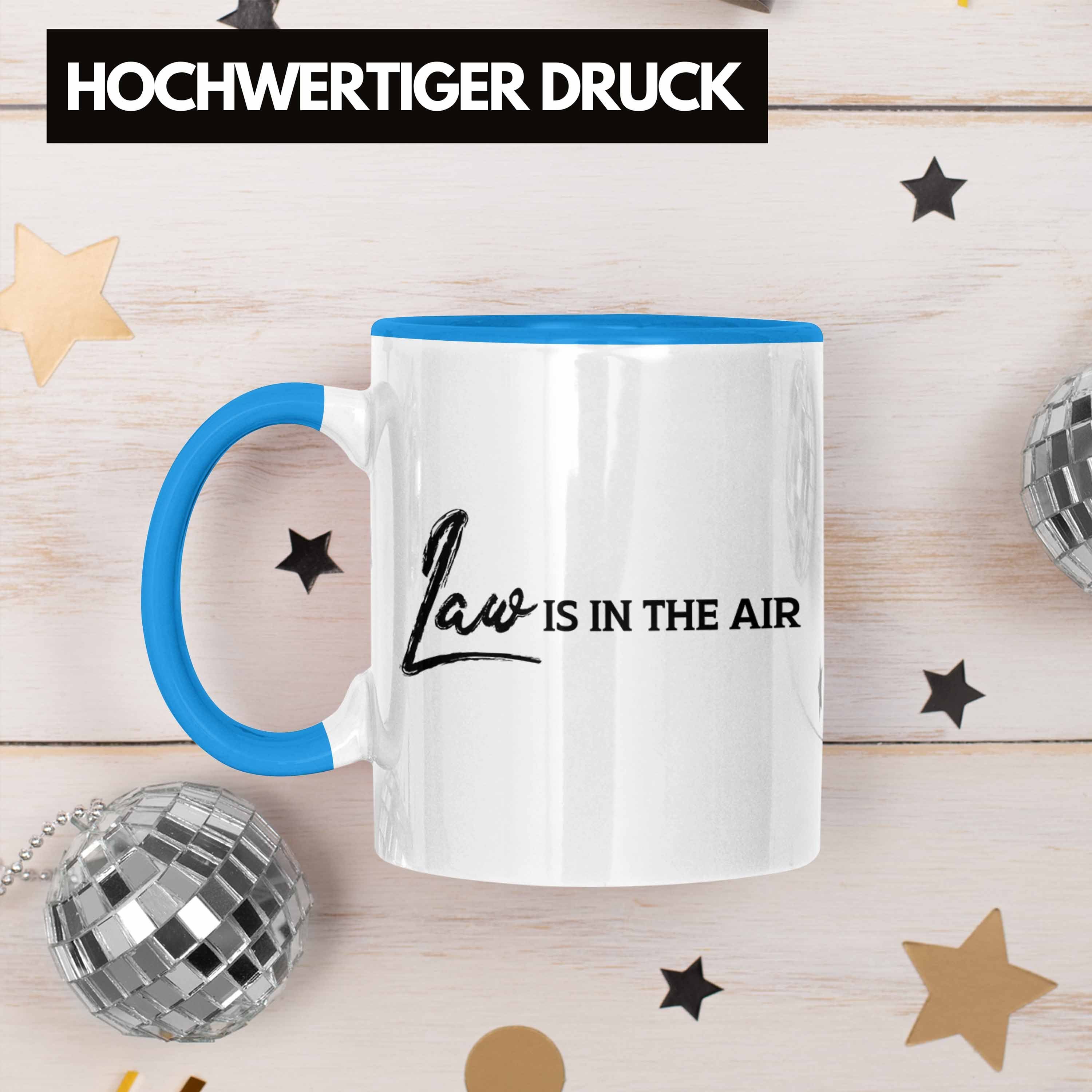 Examen für Lustig Juristin - Trendation Trendation Spruch Jurist Tasse Tasse Geschenk mit Geschenkideen Staatsexamen Jura Blau