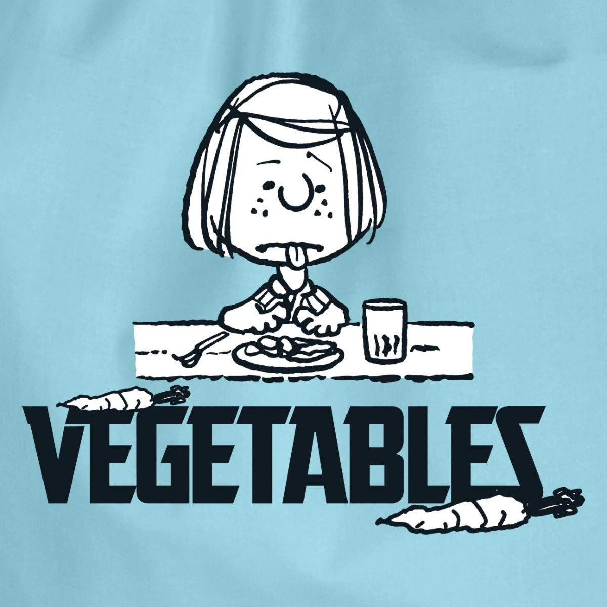 Spreadshirt Turnbeutel Peanuts Peppermint Patty Gemüse Turnbeutel (1-tlg)