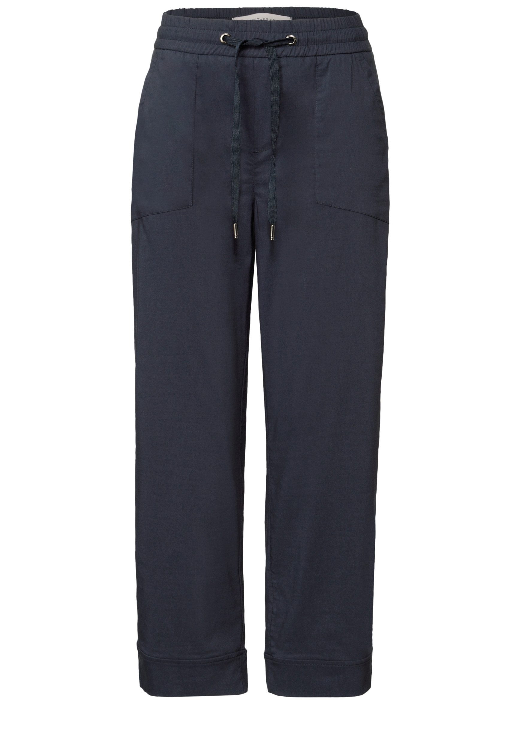 STREET ONE 7/8-Hose - Casual Fit Hose Damen – 7/8 Stoffhose – High Waist günstig online kaufen