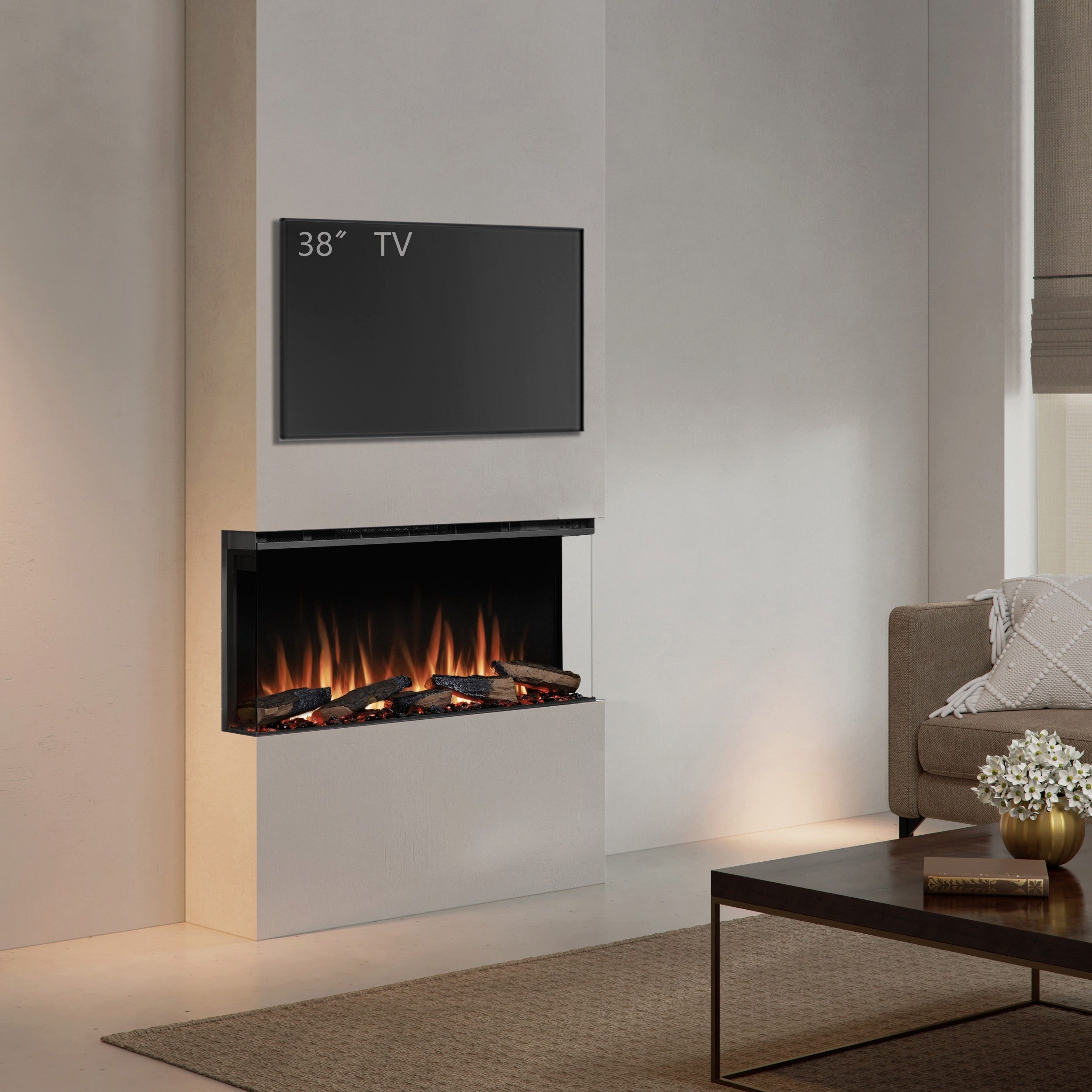 Balderia Elektrokamin Elektrokamin BALDERIA Athena smart 36 - Einbaukamin - günstig online kaufen