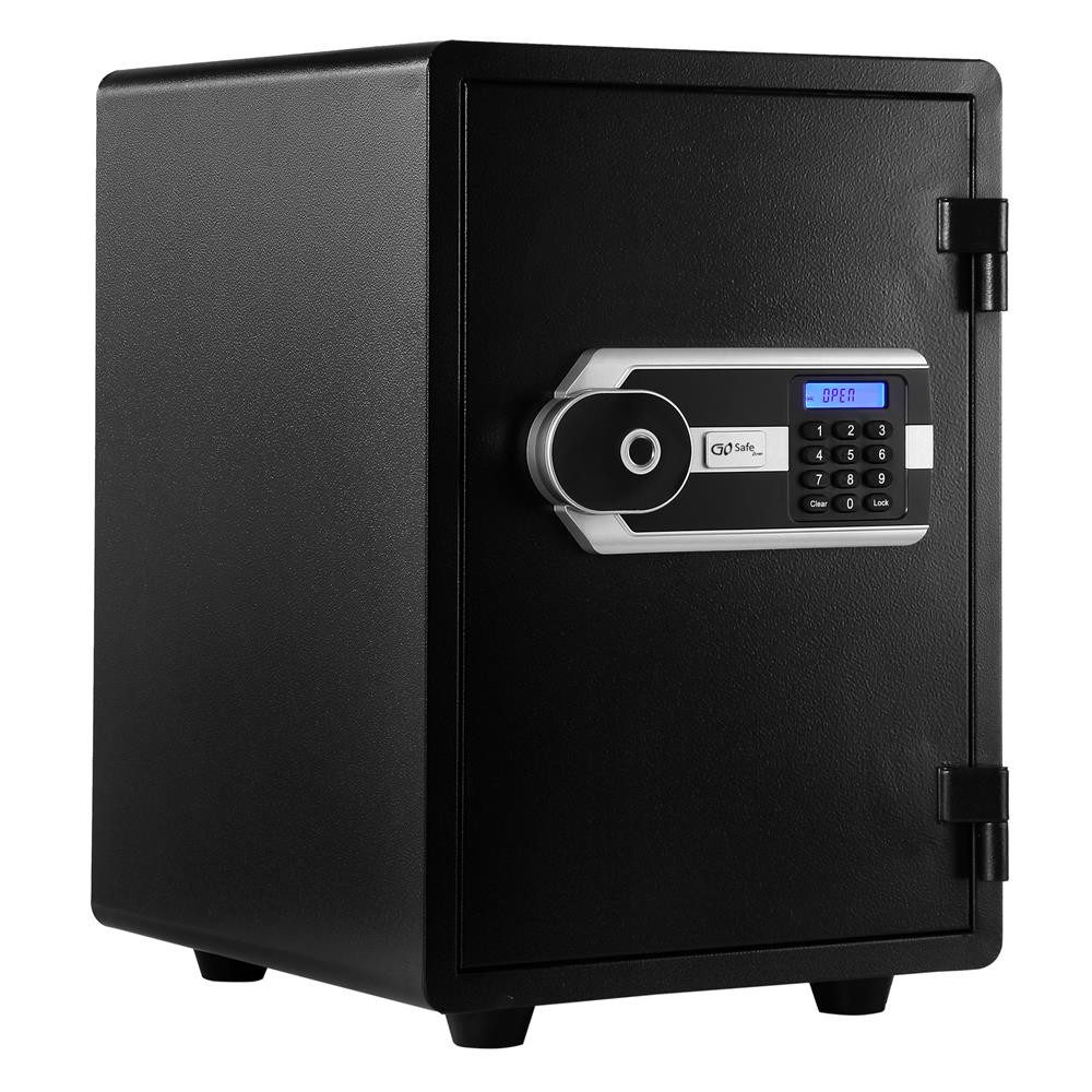Olympia Tresor GOsafe 5500FP Sicherheitssafe 20 L, Verdeckte Codeeingabe, Erschütterungsalarm, LCD, variabler Regalboden