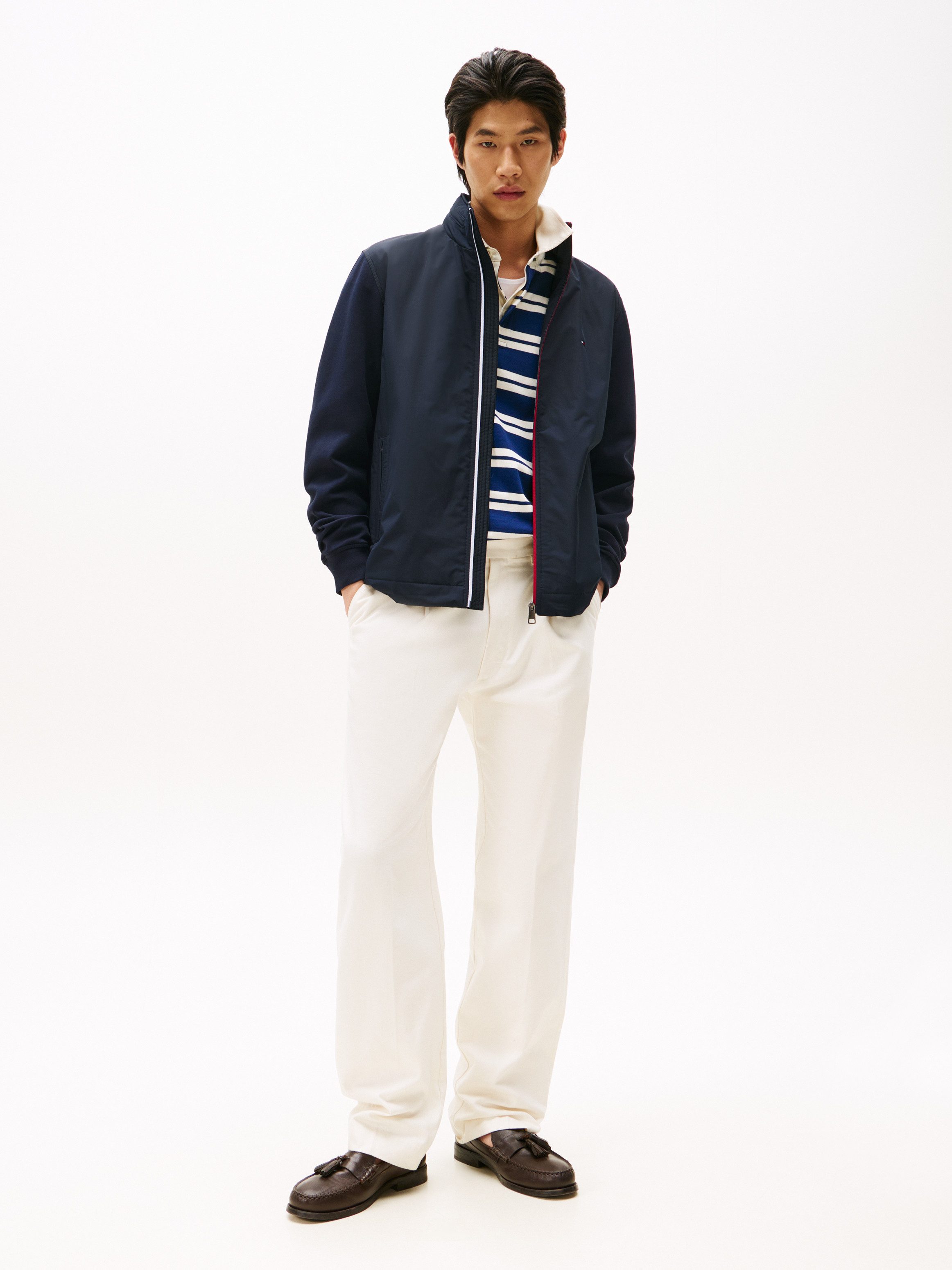 Tommy Hilfiger Blouson MIX MEDIA HARRINGTON Freizeitjacke, Übergangsjacke K günstig online kaufen